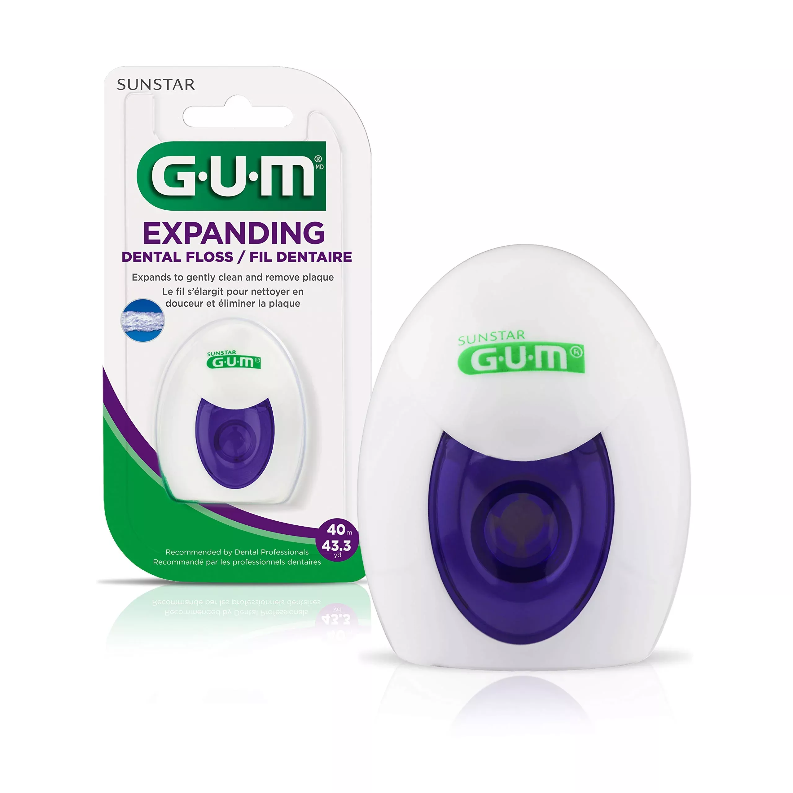 gum-deep-clean-expanding-dental-floss-waxed-woven-floss-effective Gum Deep Clean Expanding Dental Floss - Waxed Woven Floss - Effective