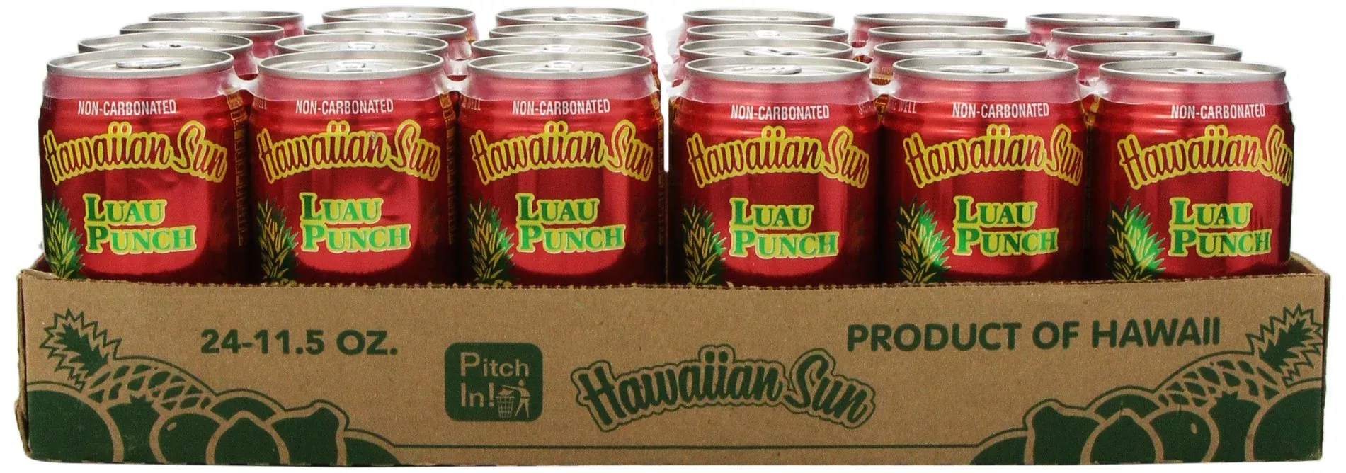 hawaiian-sun-drink-luau-punch-11-5-ounce-pack-24 Hawaiian Sun Drink, Luau Punch, 11.5-Ounce (Pack Of 24)