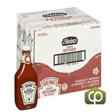 heinz-ketchup-squeeze-bottle-1lt-2-2-lbs-12-case Heinz Ketchup Squeeze Bottle 1LT (2.2 lbs) (12/Case)