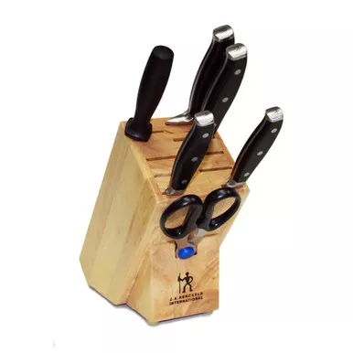 henckels-triple-rivet-handle-forged-premio-7-piece-knife-set-with-hardwood-block Henckels Triple Rivet Handle Forged Premio 7 Piece Knife Set with Hardwood Block