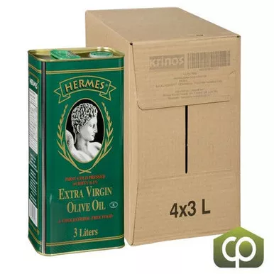 hermes-evoo-extra-virgin-olive-oil-bulk-food-service-3l-4-case Hermes EVOO Extra Virgin Olive Oil Bulk Food Service 3L (4/Case)