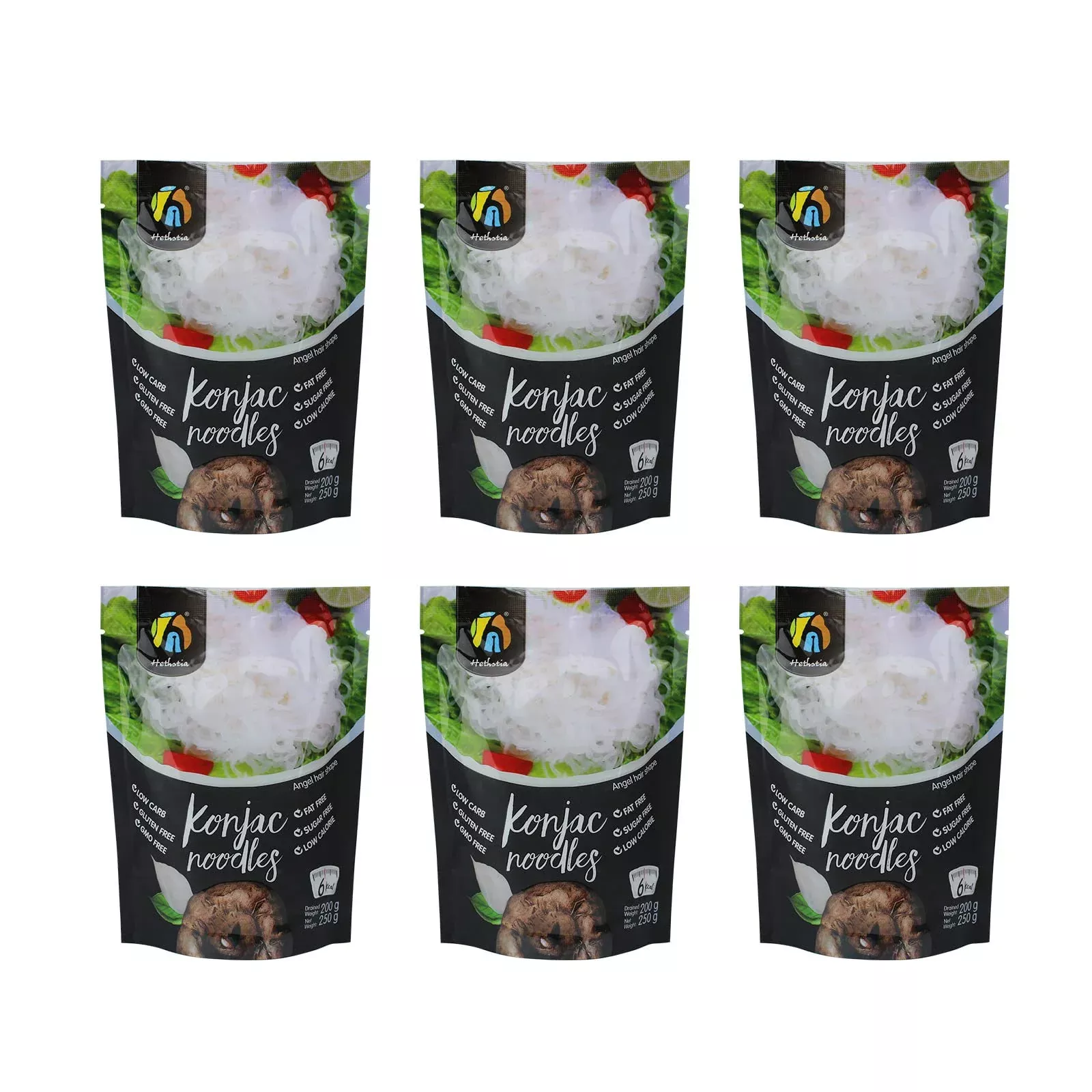 hethstia-konjac-noodle-angel-hair-low-calorie-shirataki-noodle-low-carb-miracle- Hethstia Konjac Noodle Angel Hair - Low Calorie Shirataki Noodle, Low-Carb Miracle Pasta, Sugar-Free, Gluten-Free, 52.91 Oz Konj