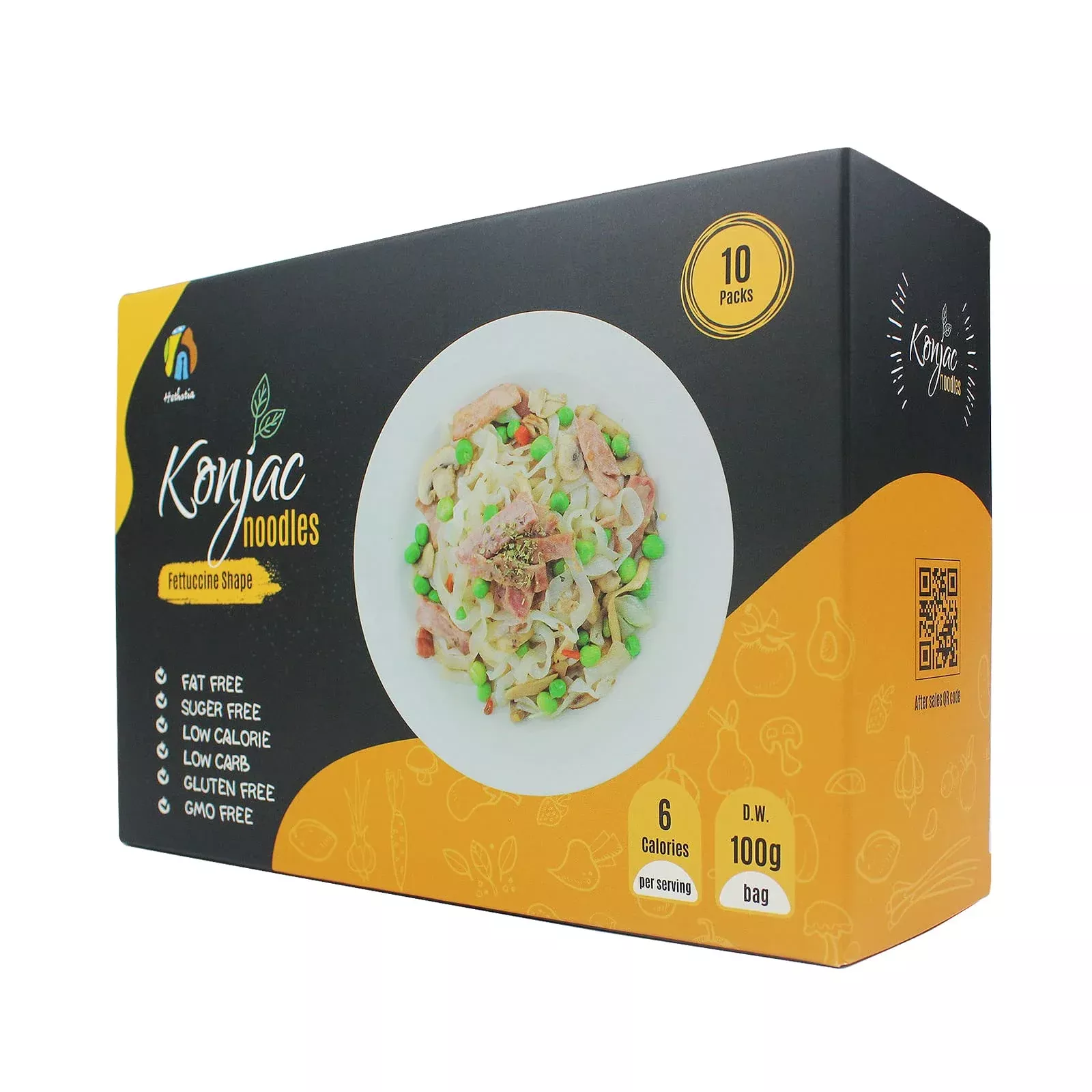 hethstia-konjac-noodle-low-carb-fettuccine-shirataki-noodles-keto-low-calorie-pa Hethstia Konjac Noodle Low-Carb Fettuccine Shirataki Noodles Keto Low Calorie Pasta Gluten Free, Vegan, Paleo-Friendly (5 Oz, 10