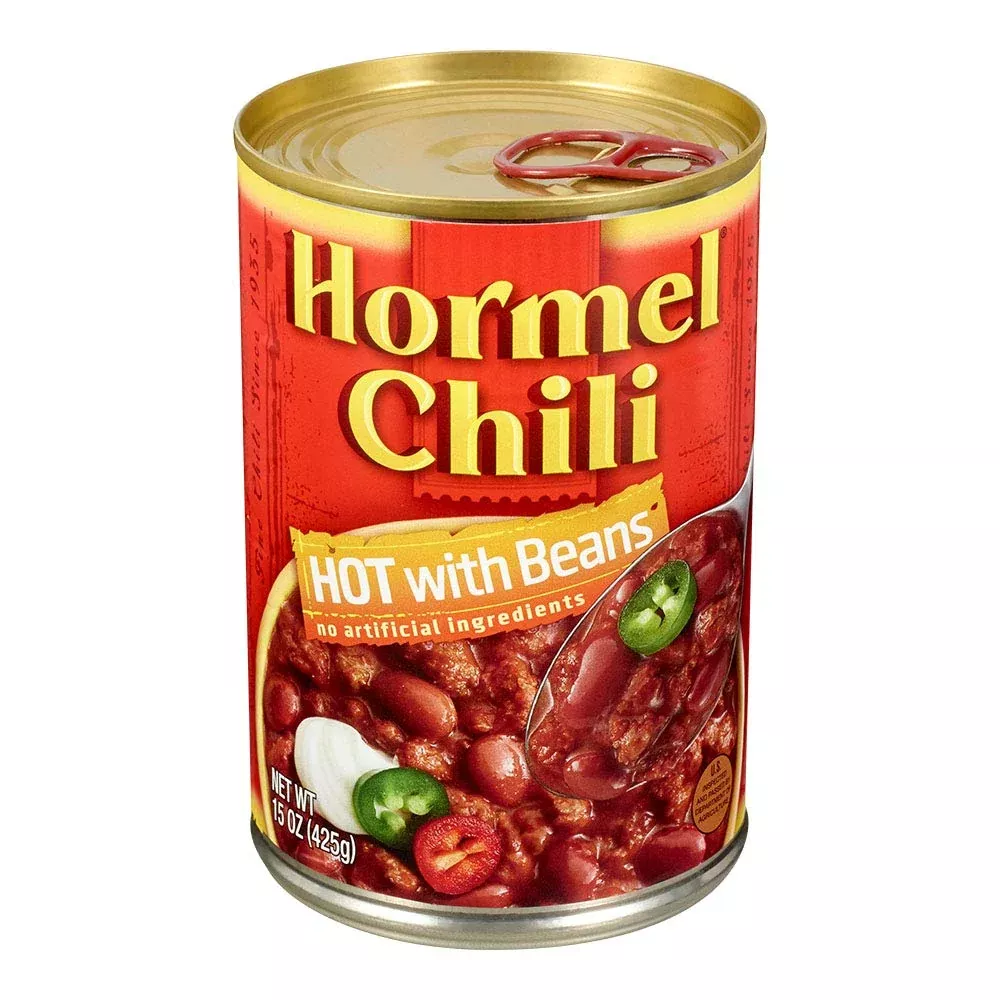 hormel-chili-hot-with-beans-15-ounce-pack-6 Hormel Chili Hot With Beans, 15 Ounce (Pack Of 6)