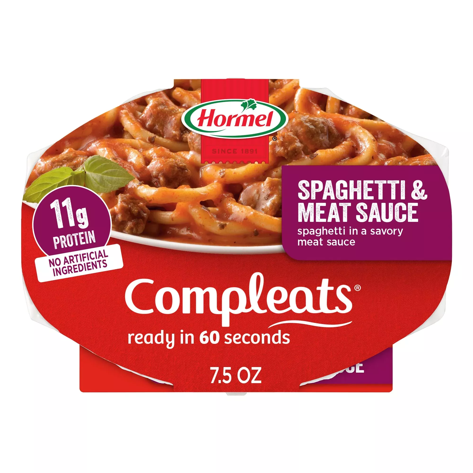 hormel-compleats-spaghetti-meat-sauce-microwave-tray-7-5-oz-7-pack Hormel Compleats Spaghetti & Meat Sauce Microwave Tray, 7.5 Oz. (7 Pack)