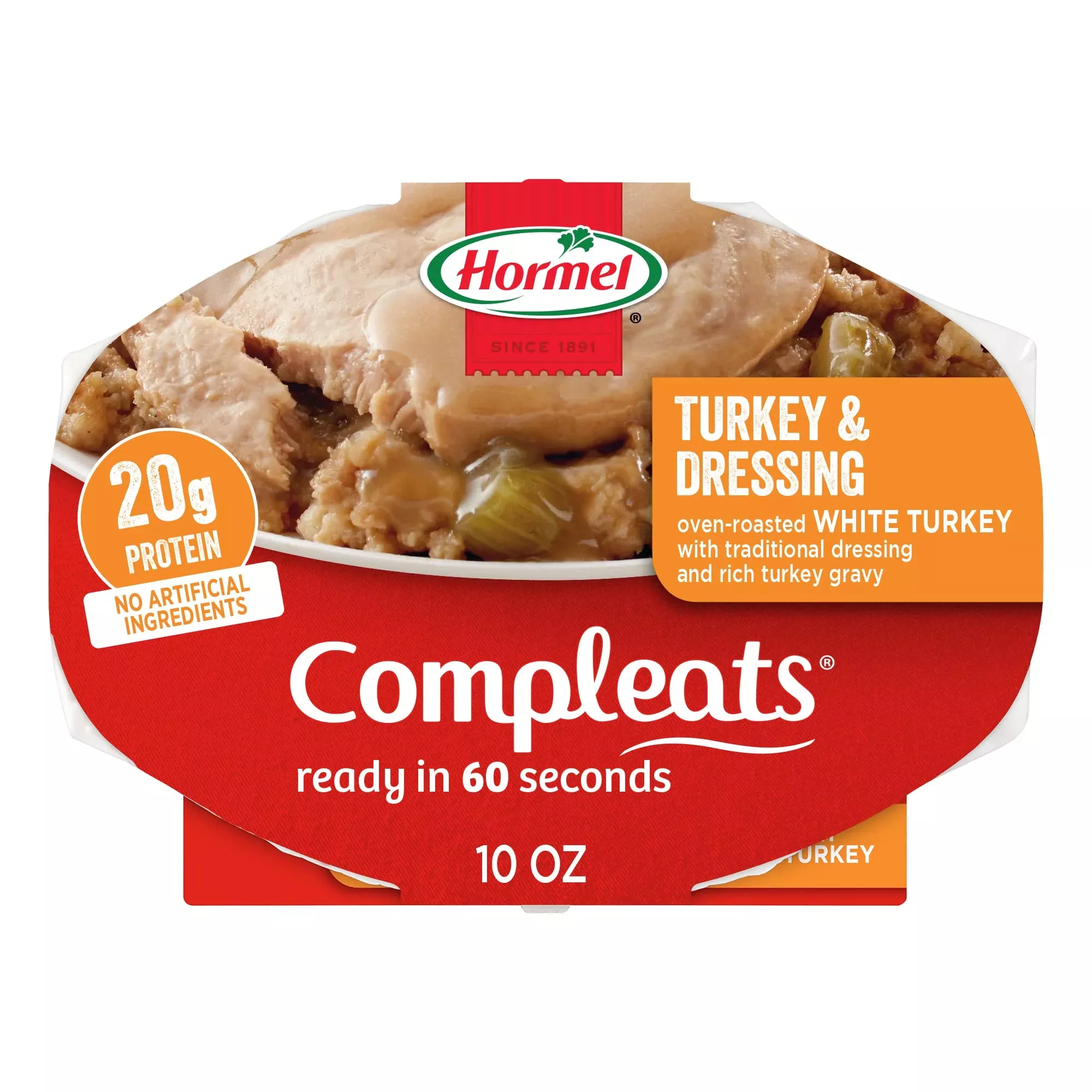 hormel-compleats-turkey-dressing-microwave-tray-10-oz-6-pack Hormel Compleats Turkey & Dressing Microwave Tray, 10 Oz. (6 Pack)