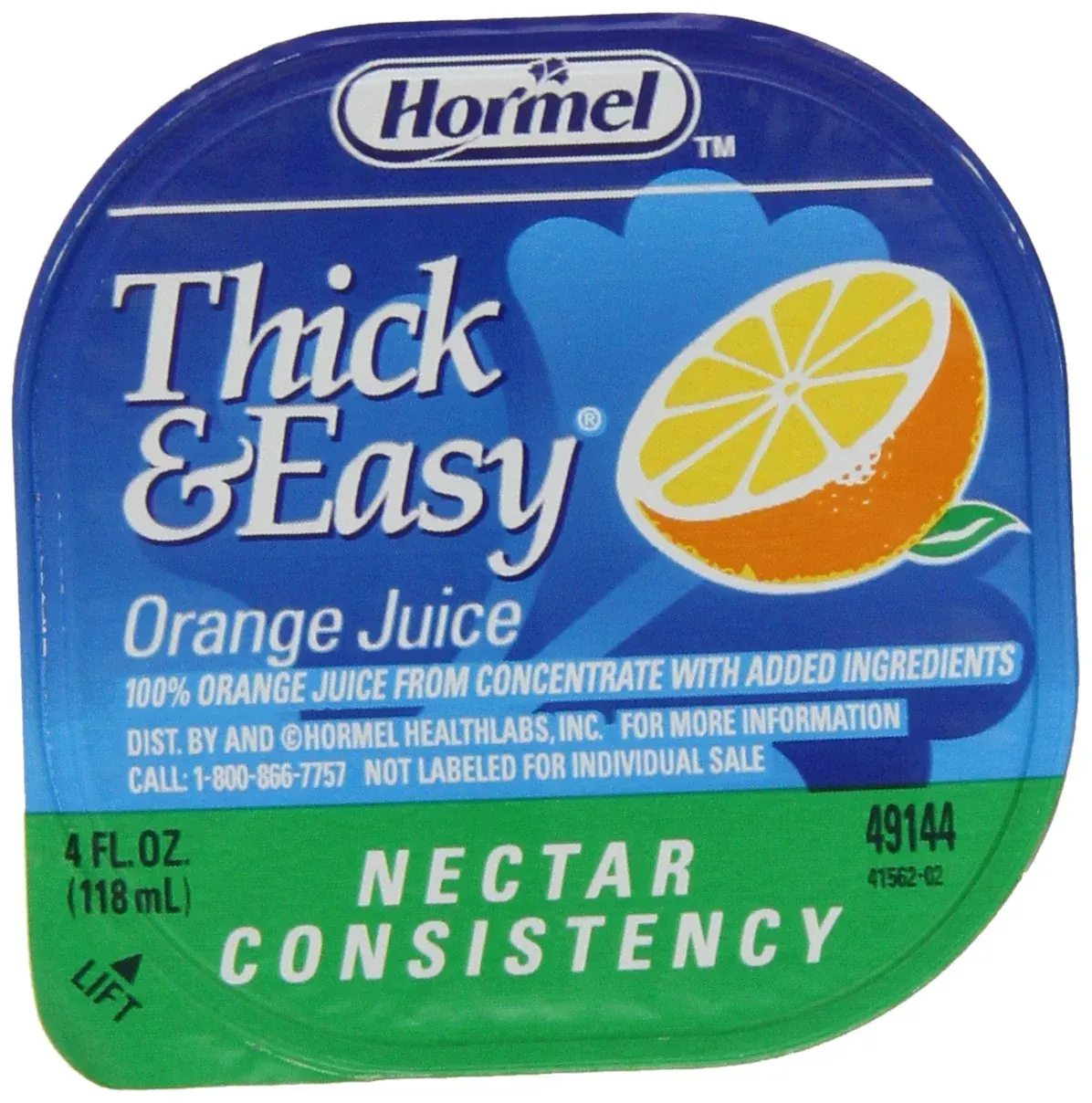 hormel-drink-thick-easy-orange-juice-nectar-consistency-4-ounce-portion-control- Hormel Drink Thick & Easy Orange Juice (Nectar Consistency), 4-Ounce Portion Control Cups (Pack Of 24)
