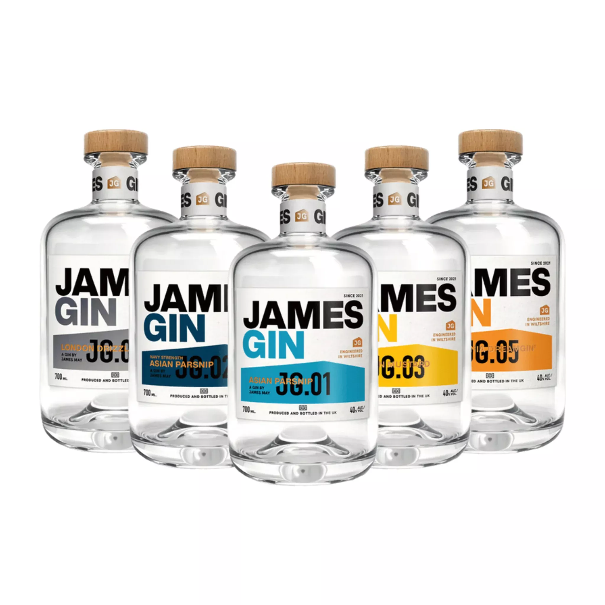 james-gin-jg-01-05-collection-bundle James Gin JG 01–05 Collection Bundle