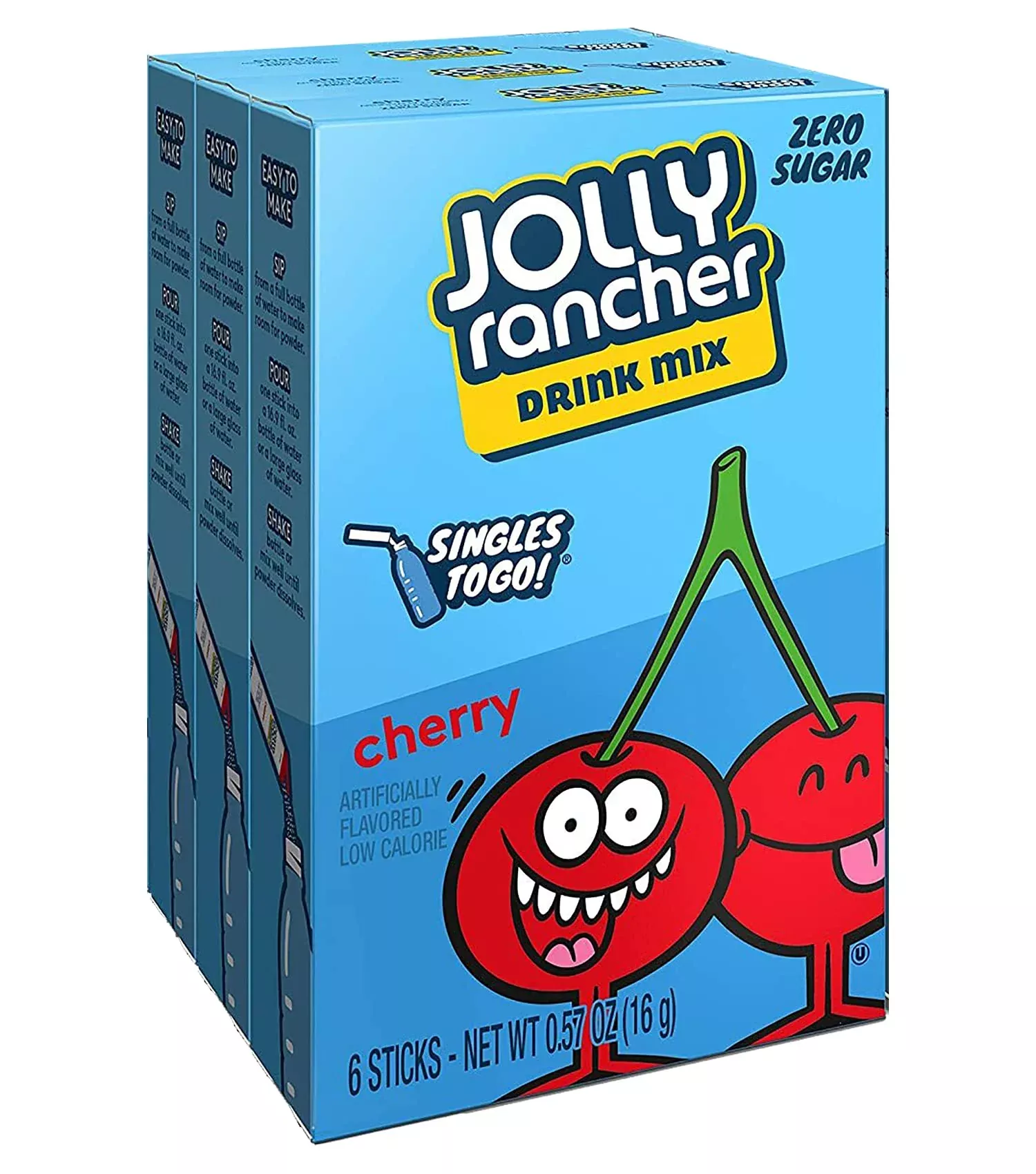 jolly-rancher-cherry-singles-to-go-3-boxes-6-packets-each Jolly Rancher Cherry Singles To Go 3 Boxes Of 6 Packets Each