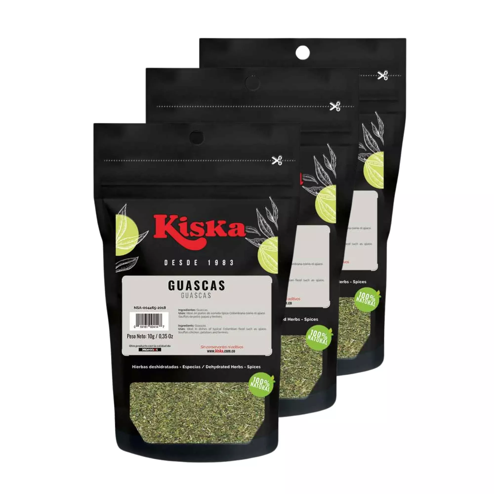 kiska-guascas-dehydrated-herbs-10g-3-pack Kiska Guascas -Dehydrated Herbs 10G 3-Pack