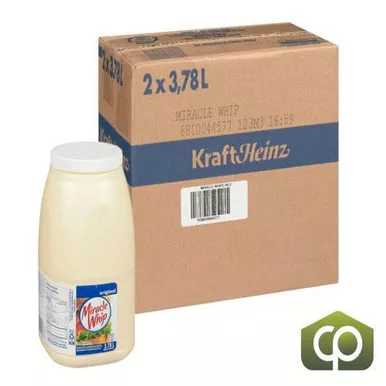 kraft-miracle-whip-salad-dressing-3-78lt-2-case-8-3-lbs-tangy-zip-flavor-canadia Kraft Miracle Whip Salad Dressing 3.78LT (2/Case) - 8.3 lbs - Tangy Zip Flavor- Canadian Made