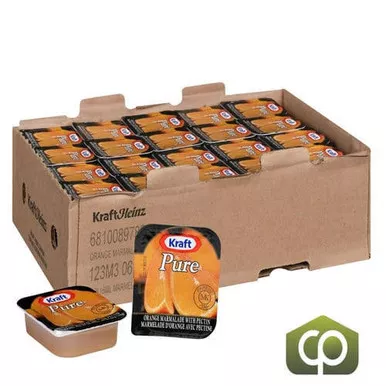 kraft-orange-marmalade-pure-portions-16-ml-200-case-real-fruit-delight-0-54-oz-7 Kraft Orange Marmalade Pure Portions 16 ML (200/Case) - Real Fruit Delight - 0.54 oz (7.1 lbs) - Canadian Made