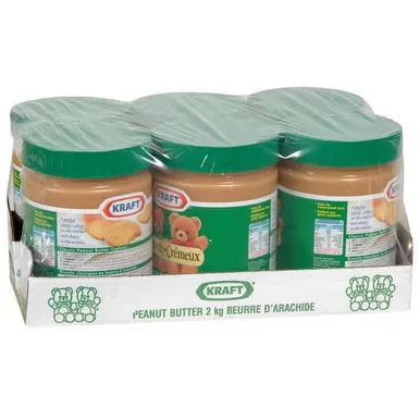 kraft-smooth-regular-peanut-butter-2-kg-4-41-lbs-6-case-canadian-made Kraft Smooth Regular Peanut Butter - 2 Kg/4.41 LBS (6/Case) - Canadian Made