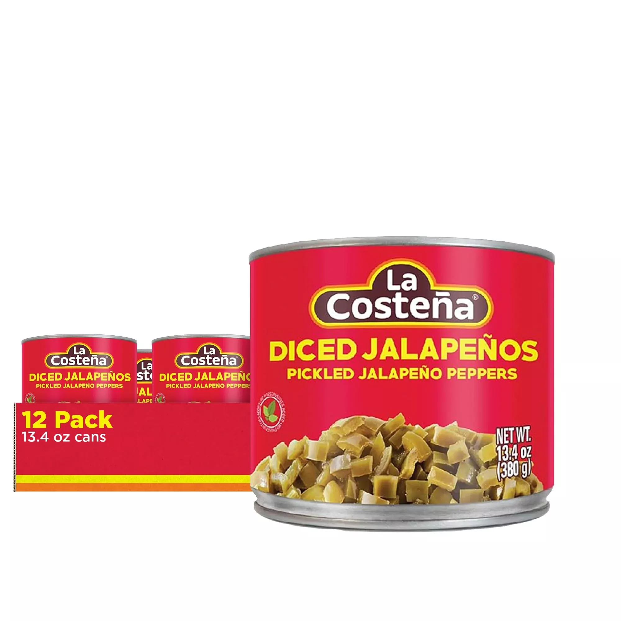 la-costea-diced-jalapeo-peppers-13-4-ounce-can-pack-12 La Costea Diced Jalapeo Peppers, 13.4 Ounce Can (Pack Of 12)