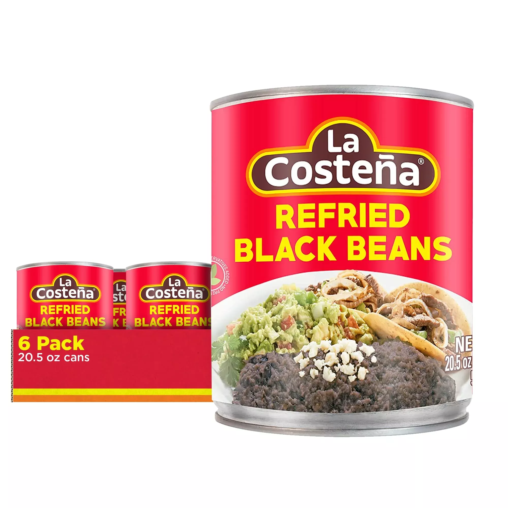 la-costea-refried-black-beans-20-5-ounce-can-pack-6 La Costea Refried Black Beans, 20.5 Ounce Can (Pack Of 6)