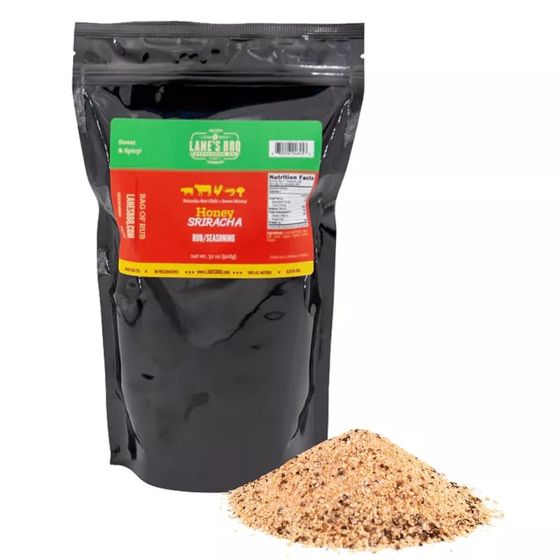 lane-s-honey-sriracha-seasoning-all-natural-sriracha-powder-seasoning-blend-with Lane'S Honey Sriracha Seasoning, All-Natural Sriracha Powder Seasoning Blend With Garlic & Herb Honey Seasoning For Pork & Meat,