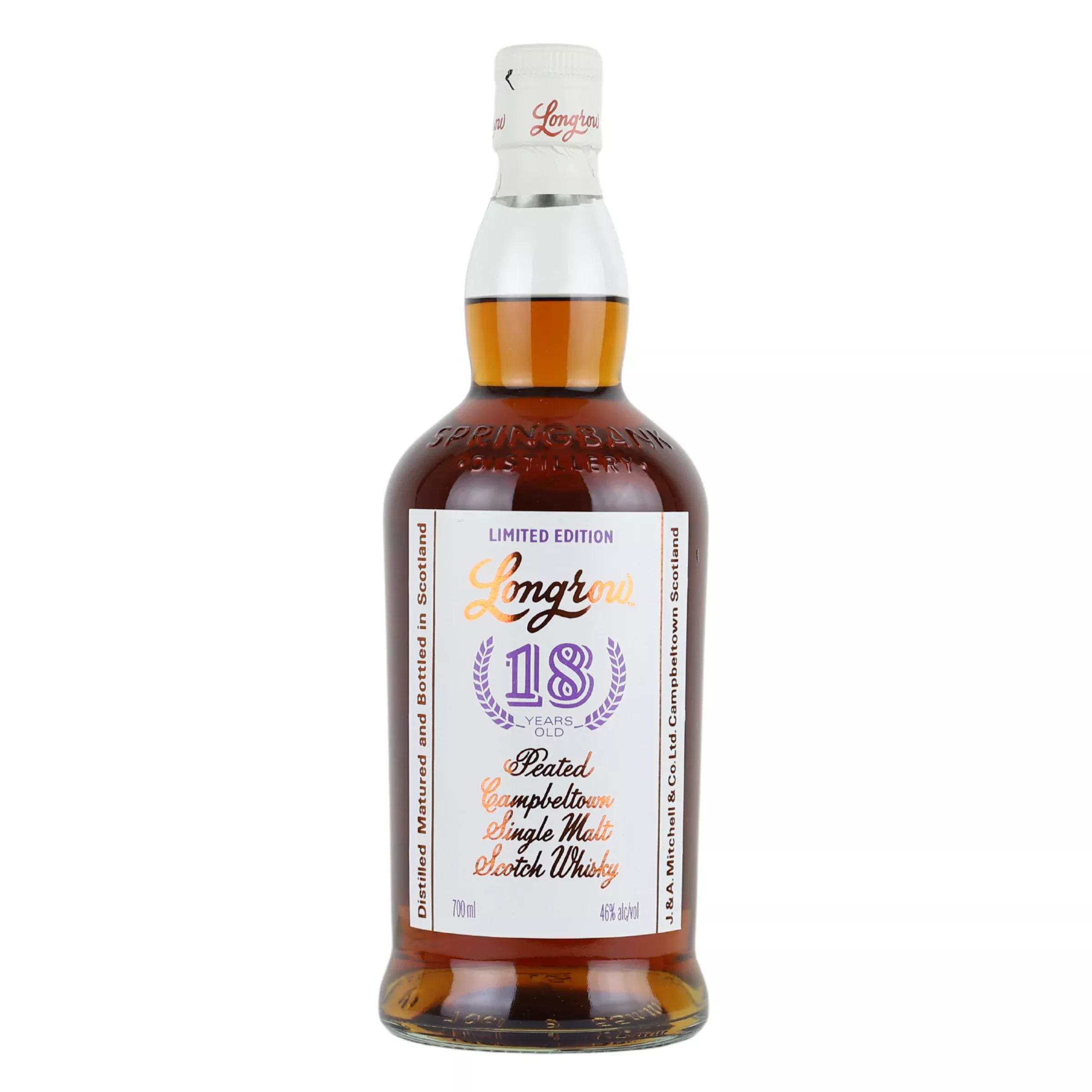 longrow-18-year-single-malt-scotch-whisky Longrow 18 Year Single Malt Scotch Whisky