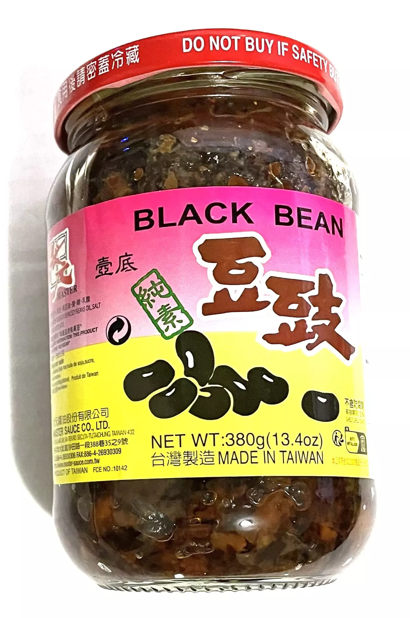 master-douchi-femented-black-bean-sauce-asian-cooking-13-4oz-380g-1-pack ???? Master Douchi Femented Black Bean Sauce For Asian Cooking 13.4Oz / 380G (1 Pack)
