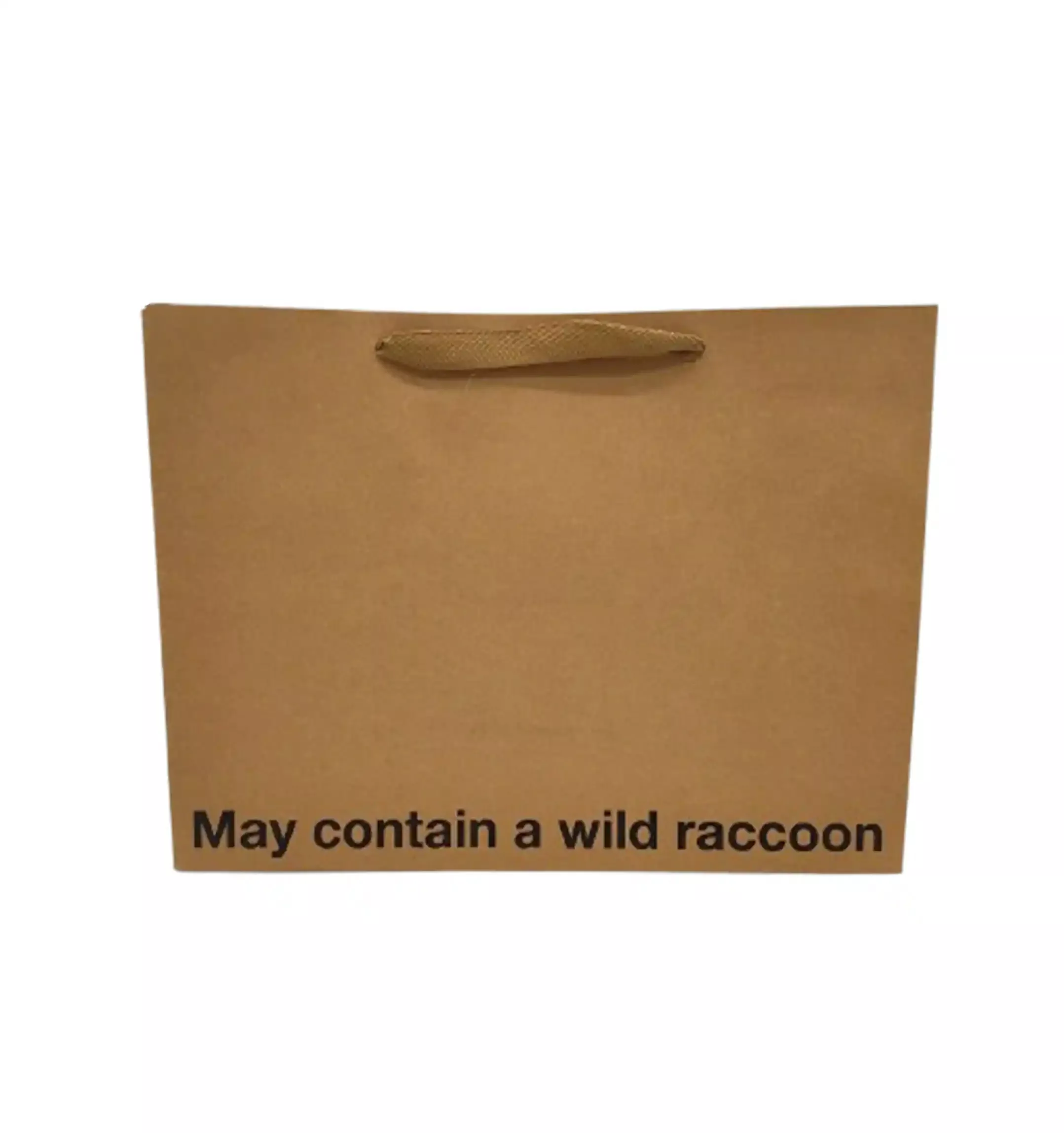 may-contain-wild-raccoon-gift-bag "MAY CONTAIN WILD RACCOON" GIFT BAG