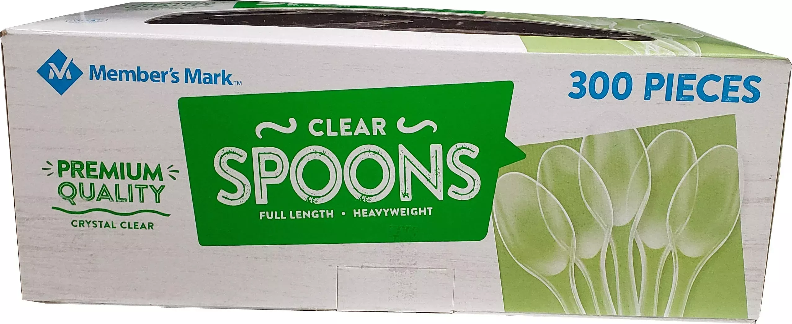 member-s-mark-member-s-mark-clear-plastic-spoons-cutlery-spoon-heavy-w Member'S Mark Member'S Mark Clear Plastic Spoons Cutlery Spoon Heavy W