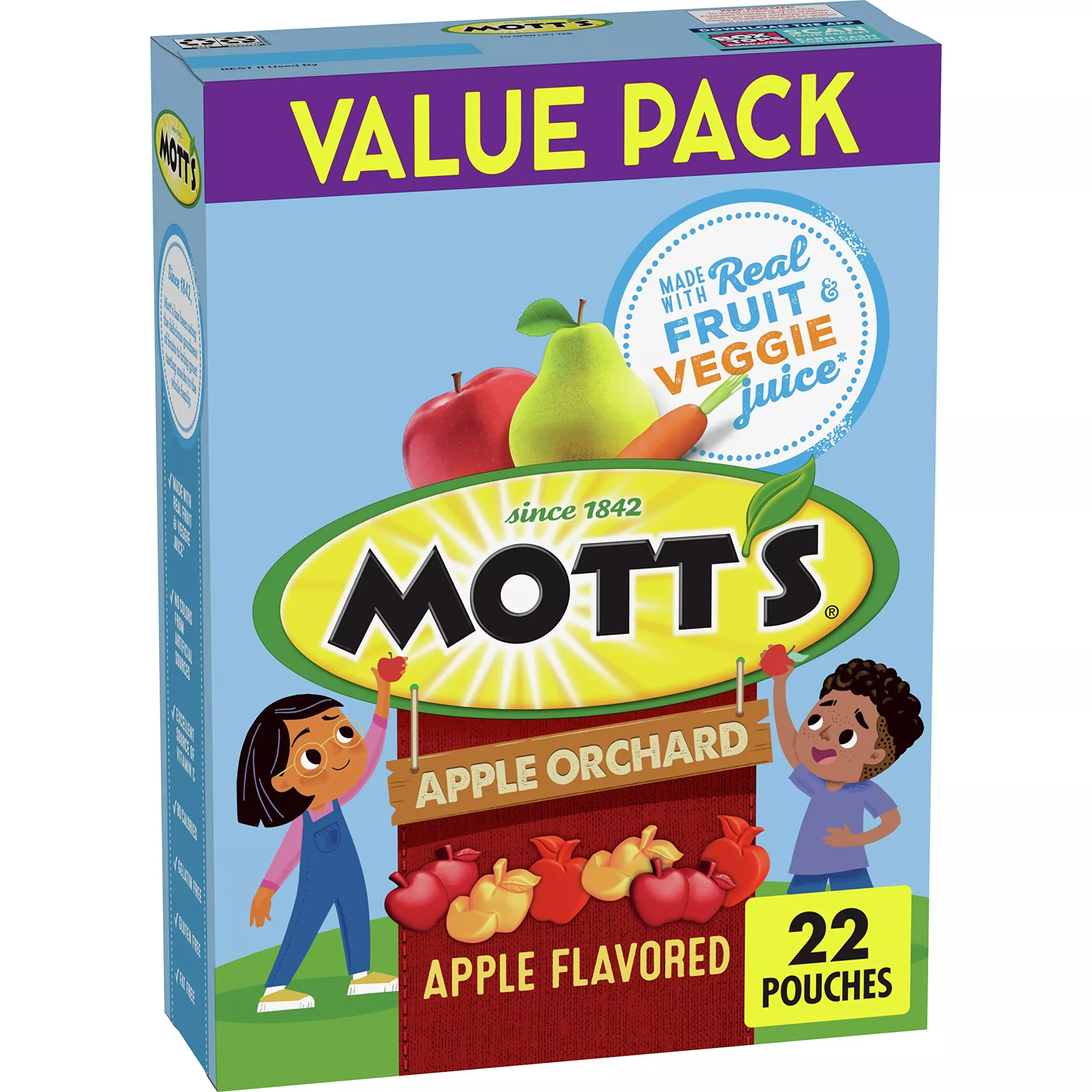 mott-s-fruit-flavored-snacks-apple-orchard-gluten-free-22-ct Mott'S Fruit Flavored Snacks, Apple Orchard, Gluten Free, 22 Ct