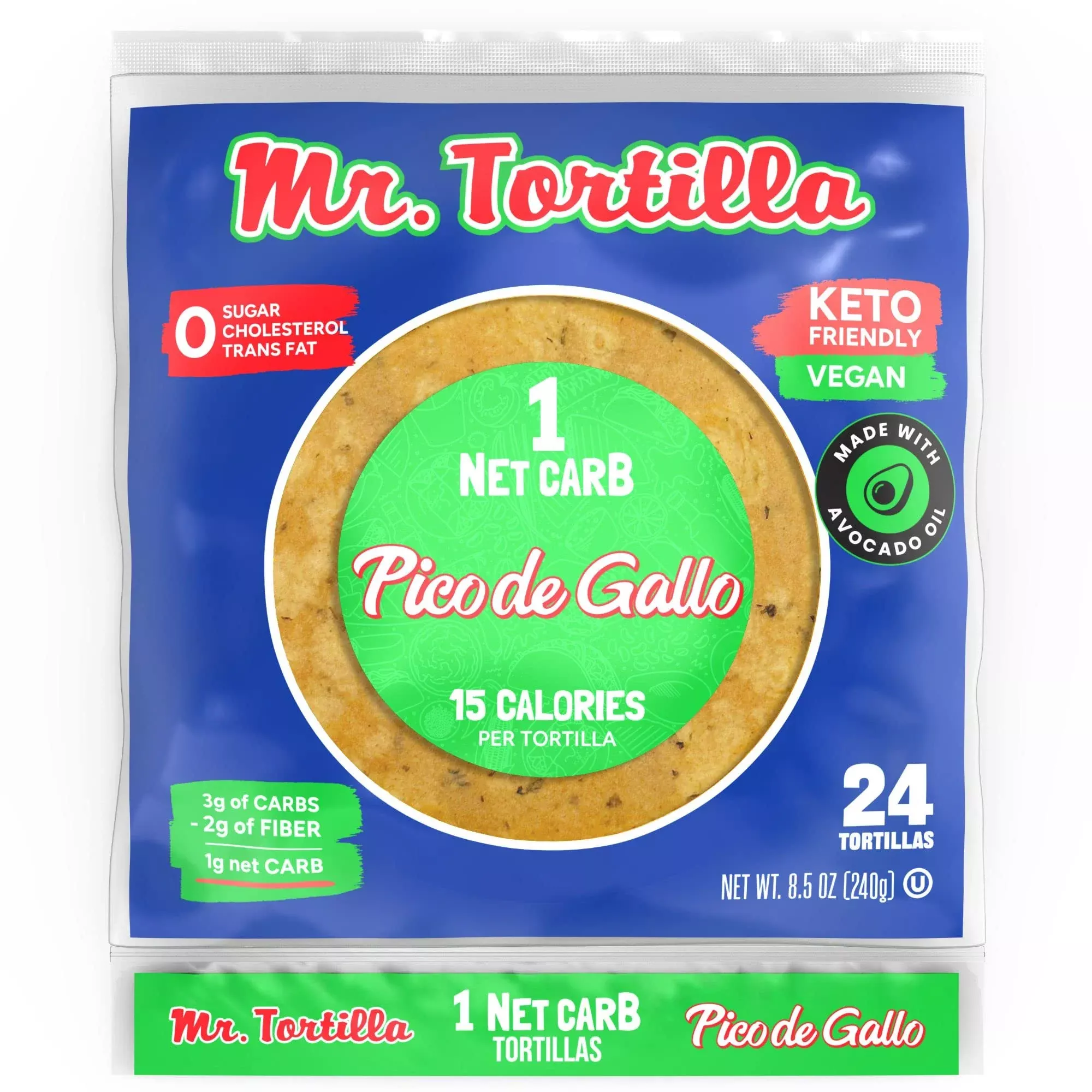 mr-tortilla-1-net-carb-tortillas-pico-de-gallo-24-count-pack-1 Mr. Tortilla 1 Net Carb Tortillas (Pico De Gallo, 24 Count (Pack Of 1))
