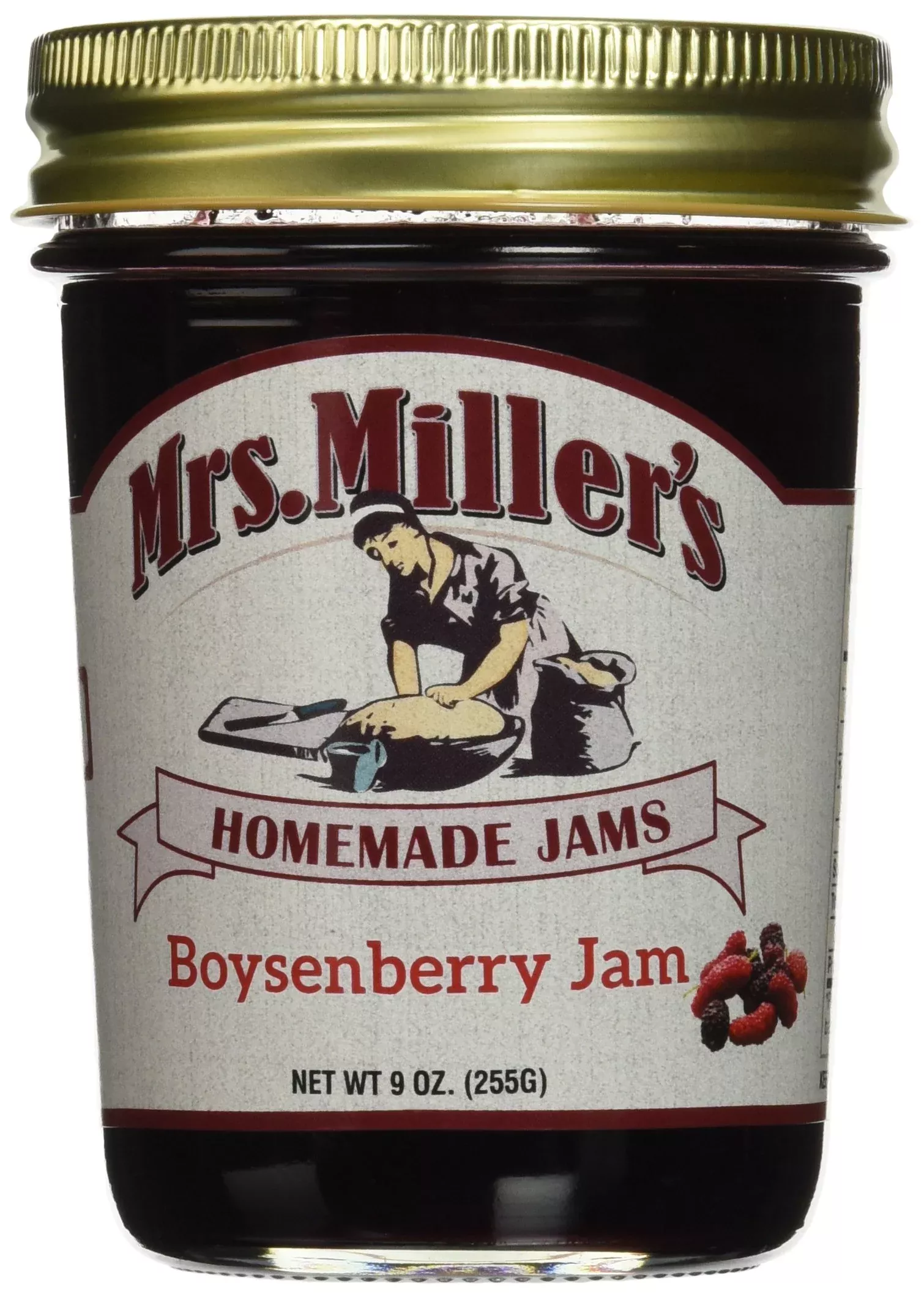 mrs-miller-s-amish-home-made-boysenberry-jam-9-ounce-pack-2 Mrs. Miller'S Amish Home Made Boysenberry Jam, 9 Ounce (Pack Of 2)