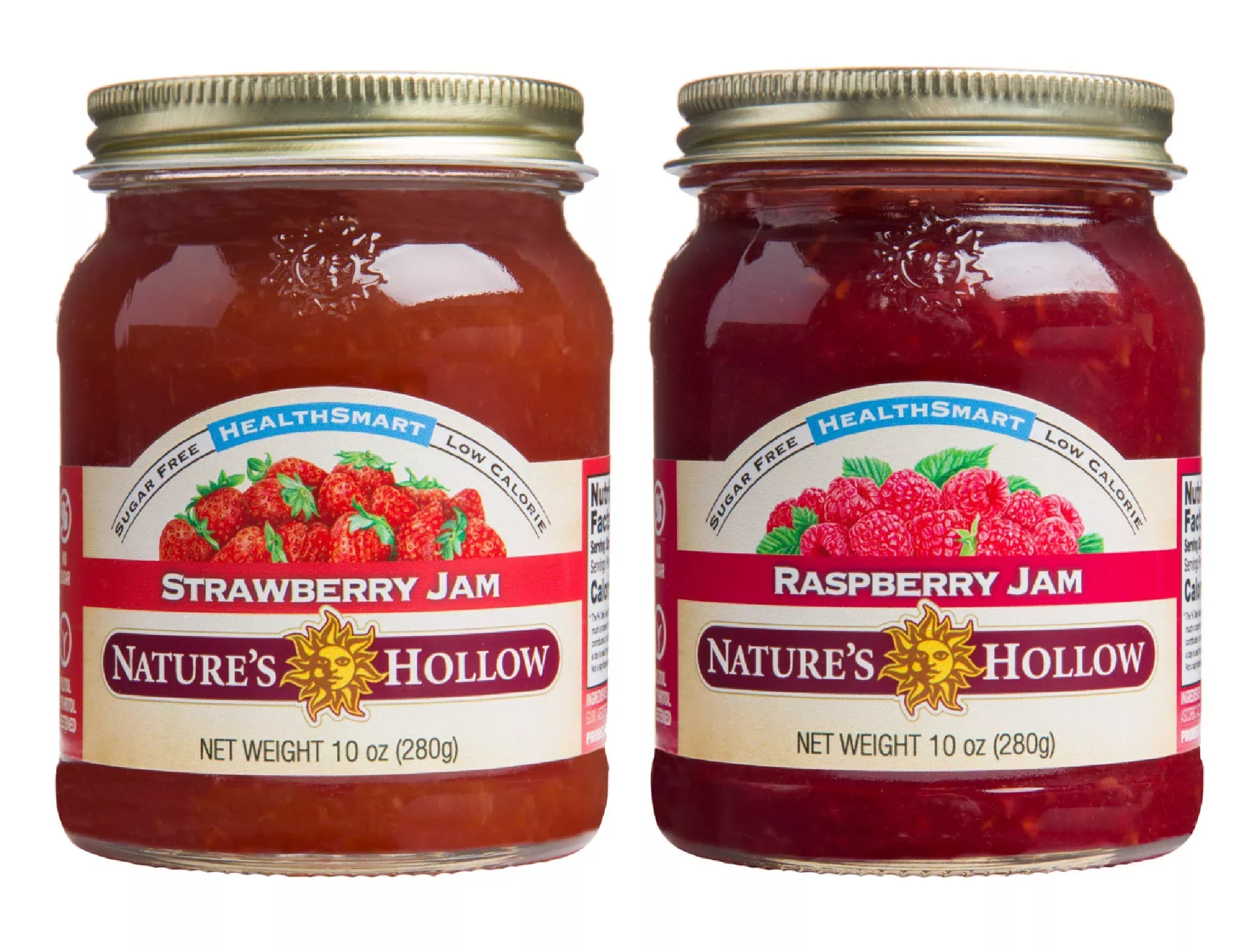 nature-s-hollow-strawberry-raspberry-jam-sugar-free-jam-preserves-low-cal-non-gm Nature'S Hollow Strawberry And Raspberry Jam: Sugar Free Jam And Preserves, Low Cal, Non Gmo, Keto Jam, Vegan, Gluten Free, And