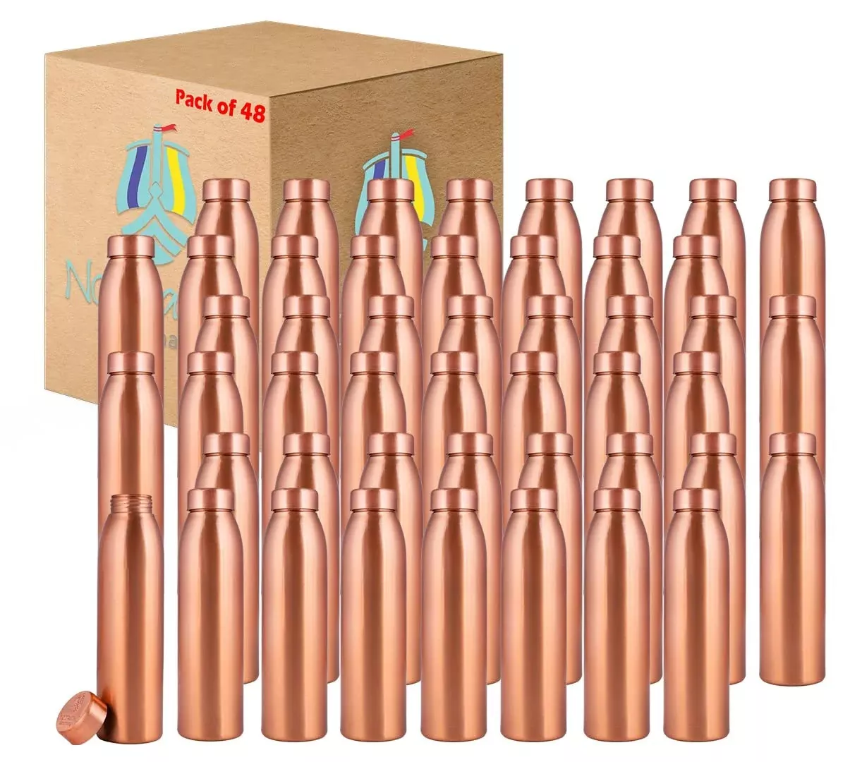 norman-jr-plain-copper-water-bottle-1-ltr-extra-large-ayurvedic-pure-premium-cop Norman Jr, Plain Copper Water Bottle 1 Ltr Extra Large - An Ayurvedic Pure Premium Copper Vessel- Drink More Water, Lower Your S