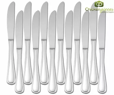 oneida-knife-dinner-new-rim-stainless-steel-12-case Oneida Knife Dinner New Rim Stainless Steel(12/Case)