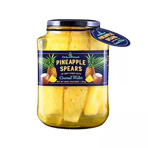 orchard-naturals-pineapple-spears-in-light-syrup-with-coconut-water-42-ounce Orchard Naturals Pineapple Spears In Light Syrup With Coconut Water (42 Ounce)