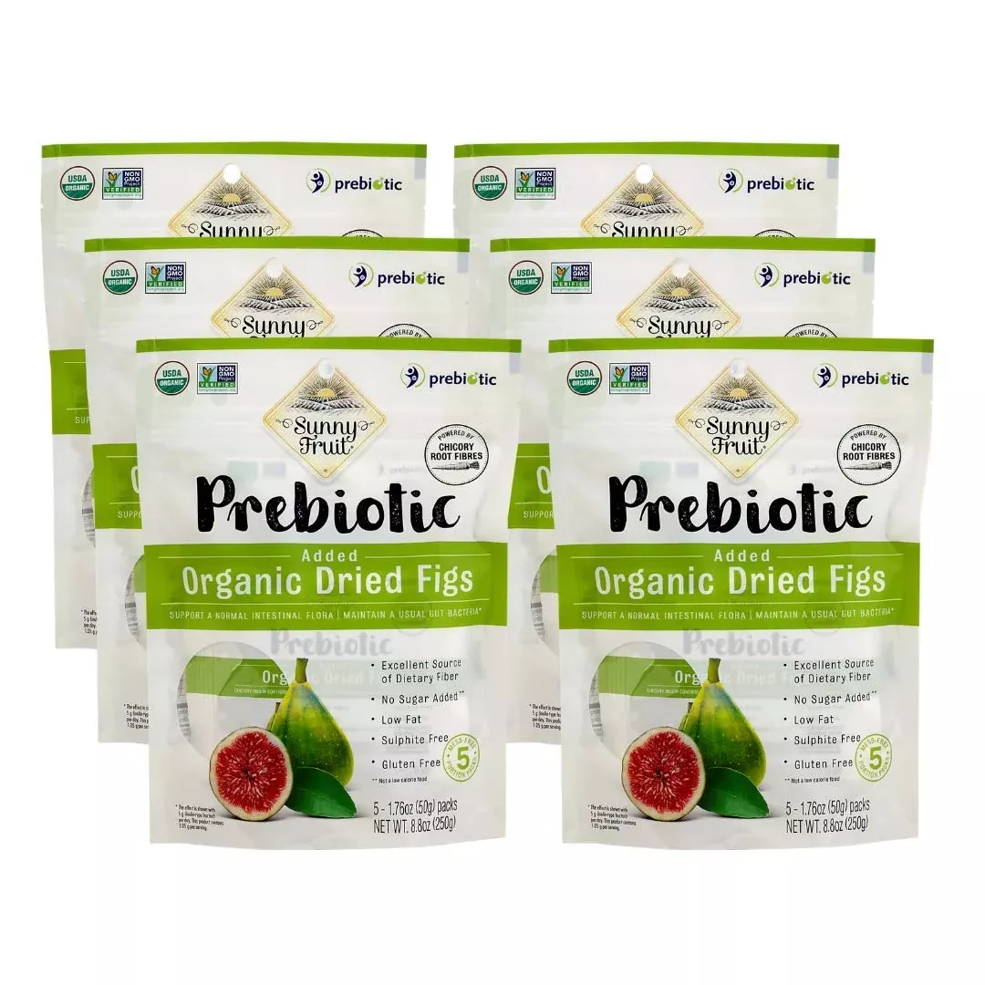organic-prebiotic-dried-figs-sunny-fruit-6-bags-5-1-76oz-portion-packs-per-bag Organic Prebiotic Dried Figs - Sunny Fruit - (6 Bags) - (5) 1.76Oz Portion Packs Per Bag