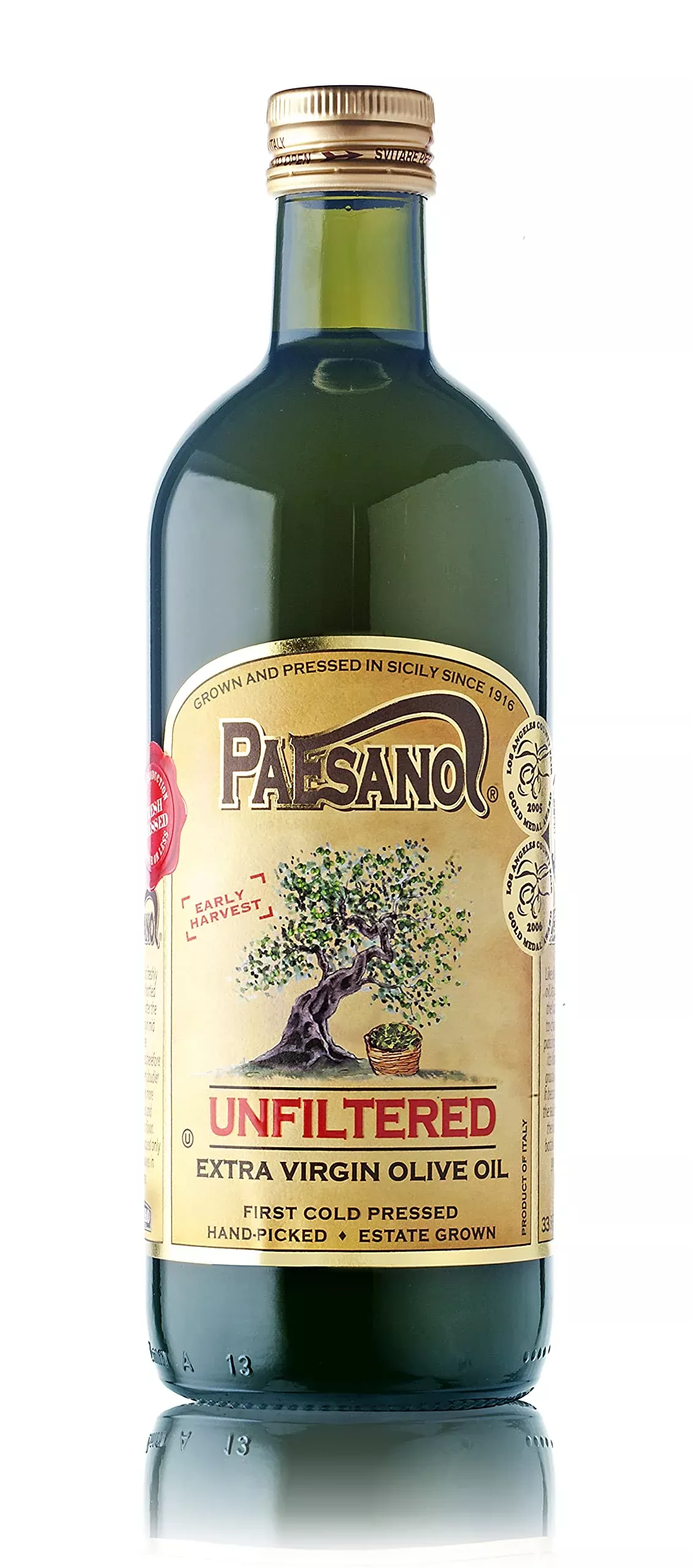 paesanol-extra-virgin-oil-olive-unfiltered-33-8-fl-oz Paesanol Extra Virgin Oil Olive Unfiltered 33.8 Fl Oz