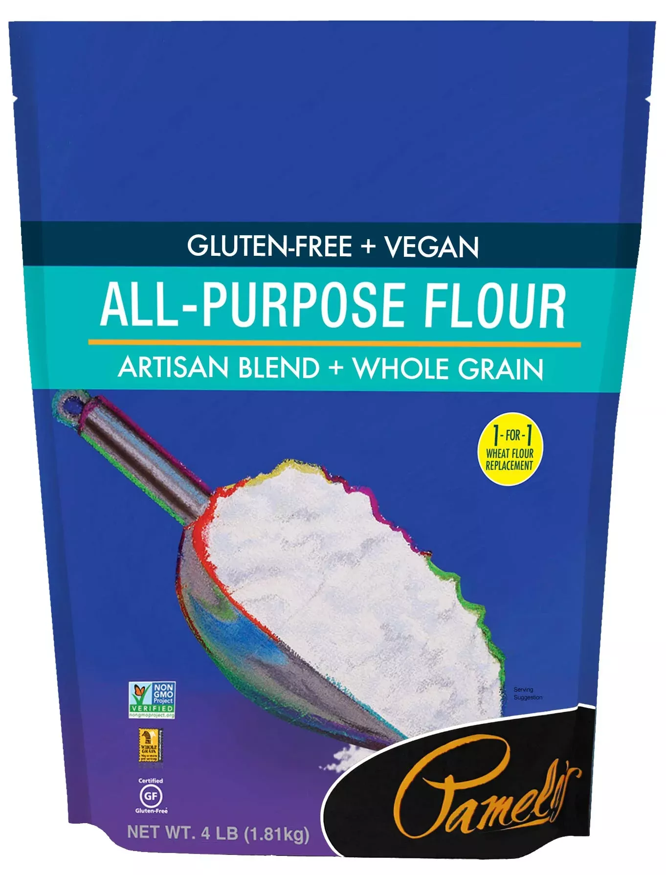 pamela-s-products-gluten-free-artisan-flour-blend-4-pound-packaging-may-vary Pamela'S Products Gluten Free Artisan Flour Blend, 4 Pound ( Packaging May Vary )