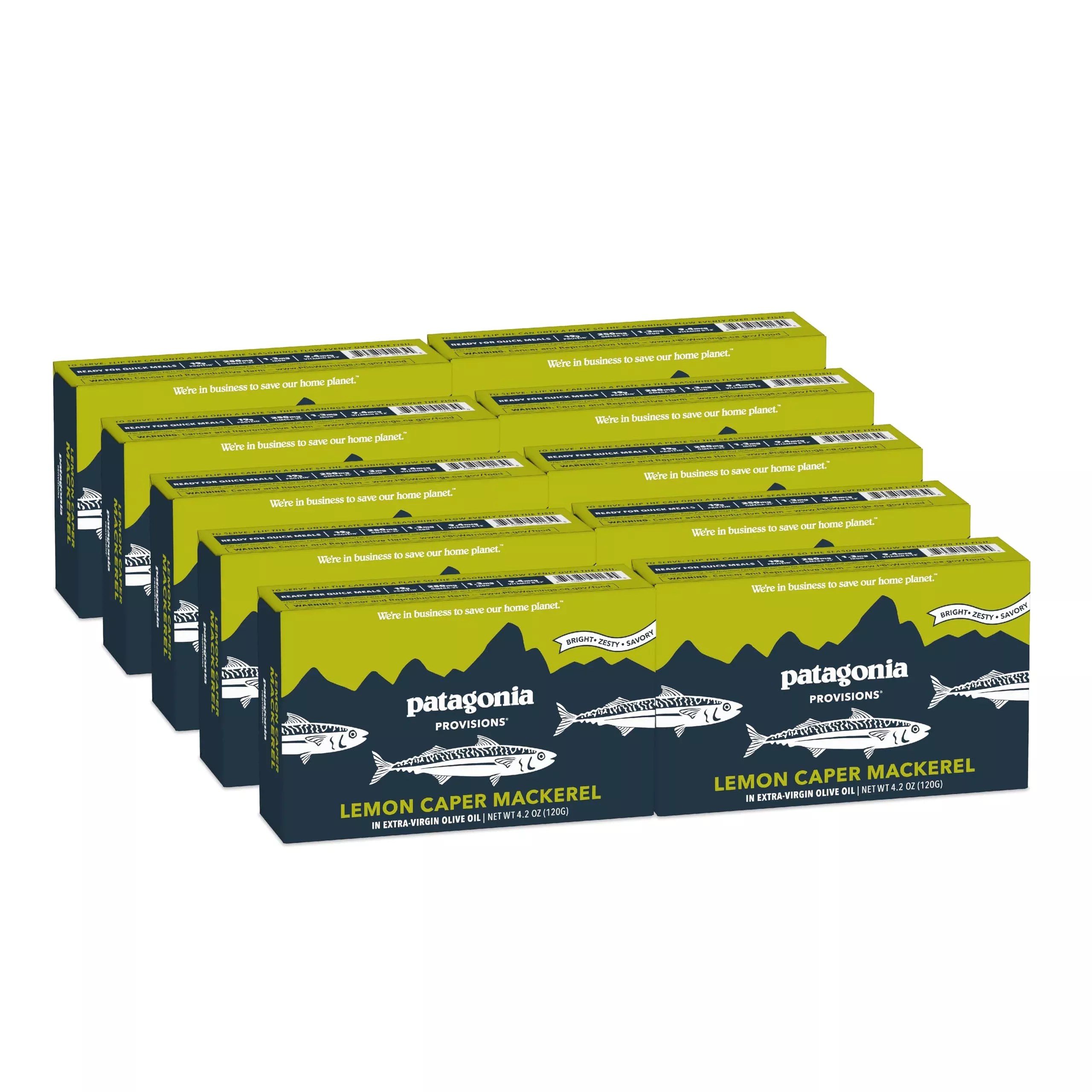 Patagonia Provisions Lemon Caper Wild Mackerel