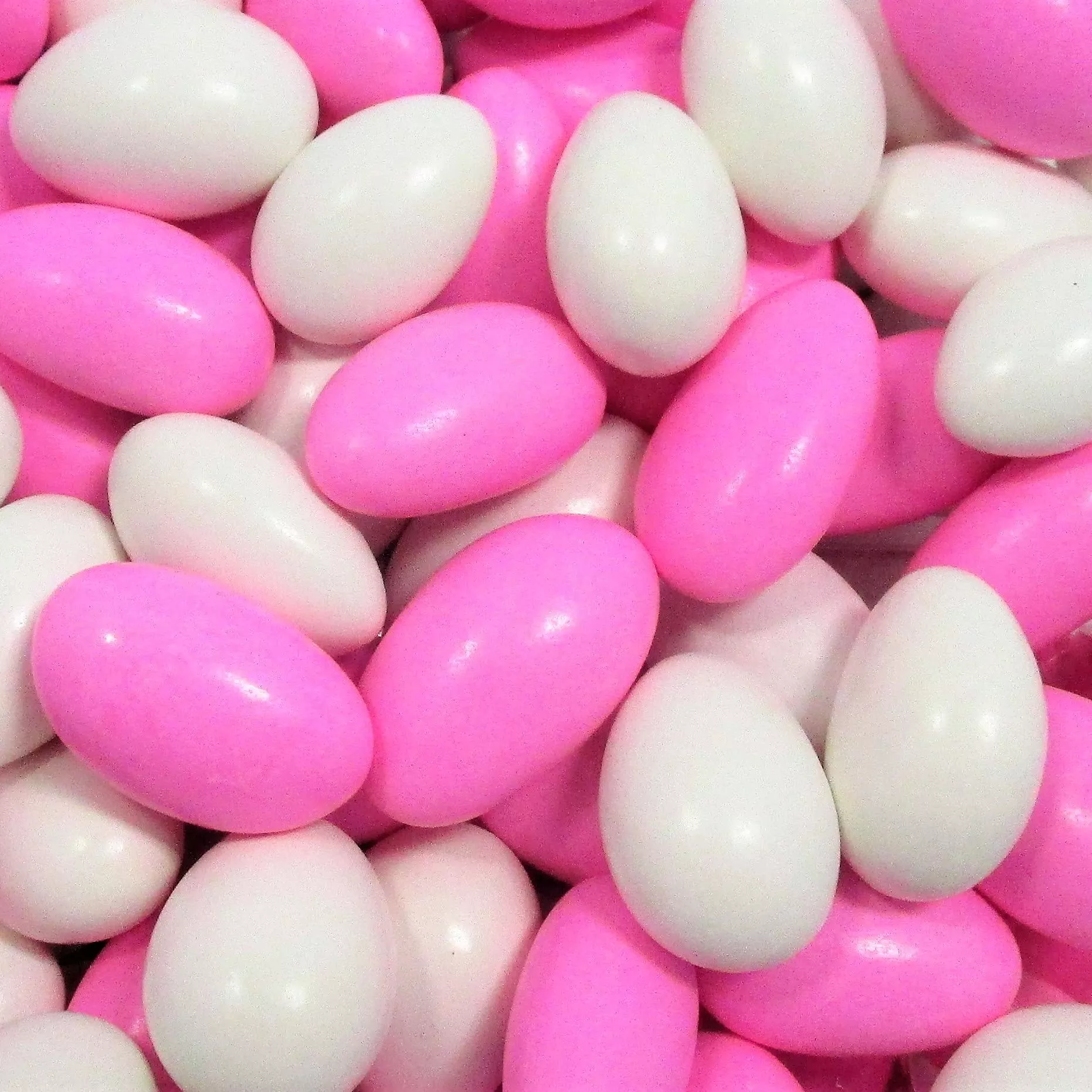 Pink & White Jordan Almonds By Its Delish, 5 Lbs Bulk