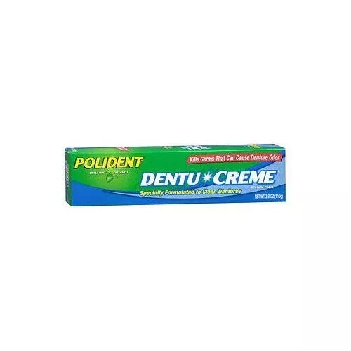 polident-dentu-creme-denture-cleaner-3-9-oz-pack-5 Polident Dentu-Creme Denture Cleaner - 3.9 Oz, Pack Of 5