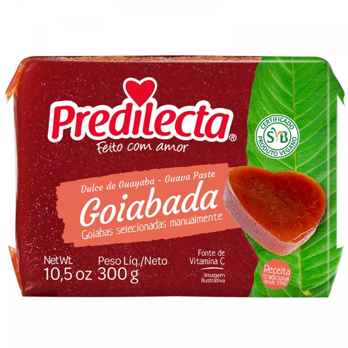 predilecta-sweet-guava-paste-10-58-oz-goiabada-predilecta-300g Predilecta Sweet Guava Paste 10.58 Oz| Goiabada Predilecta 300G