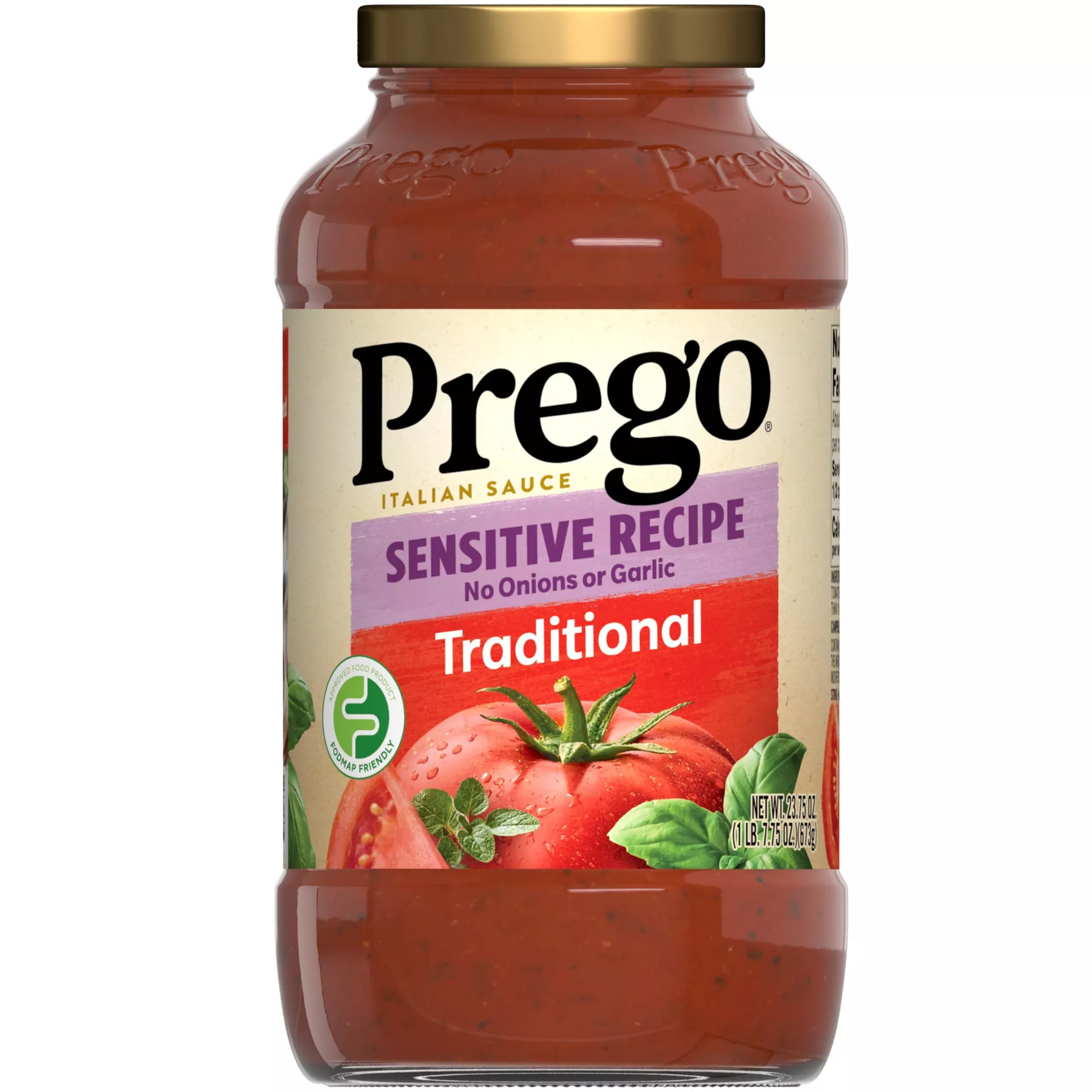 prego-traditional-sensitive-recipe-low-fodmap-pasta-sauce-23-75-oz-jar Prego Traditional Sensitive Recipe Low Fodmap Pasta Sauce, 23.75 Oz Jar