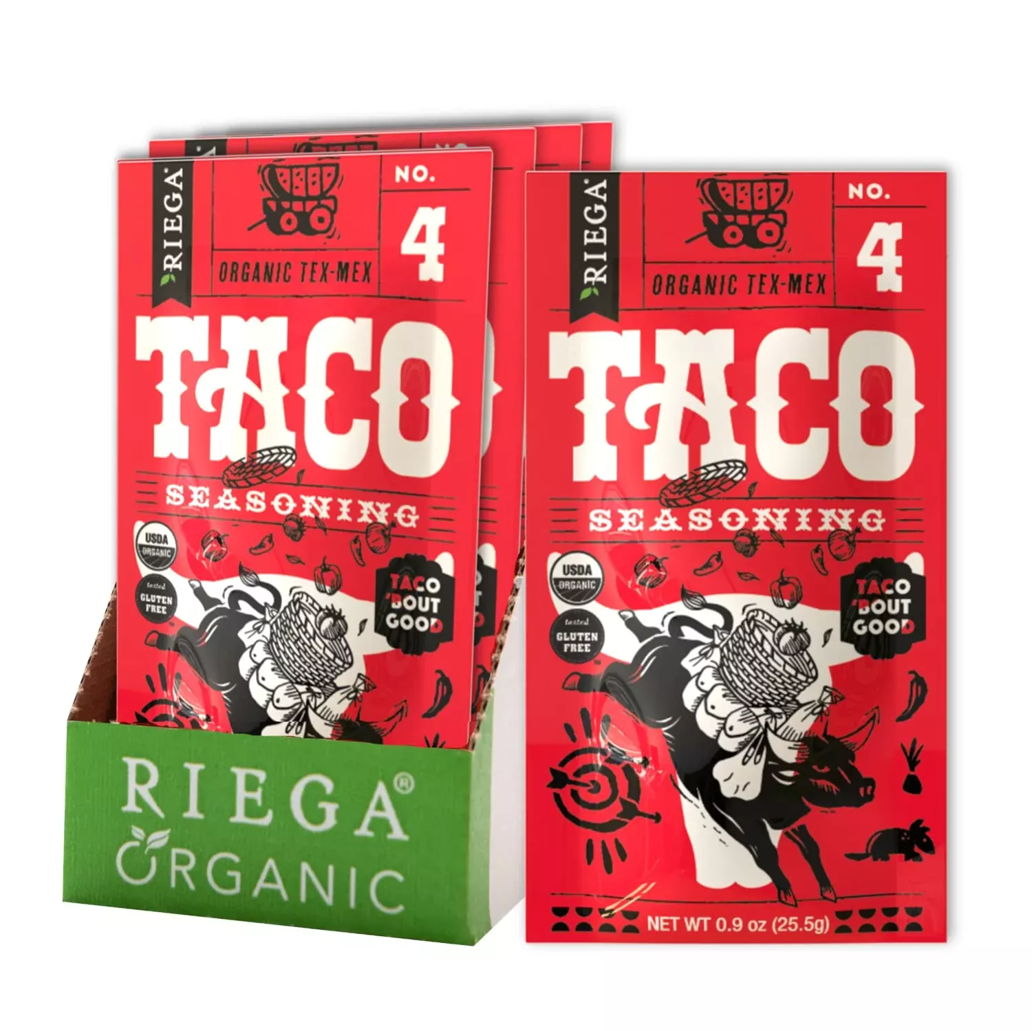 riega-organic-taco-seasoning-perfect-tex-mex-spice-mix-taco-tuesday-chili-0-9-ou Riega Organic Taco Seasoning, Perfect Tex Mex Spice Mix For Taco Tuesday And Chili 0.9 Ounce (Pack Of 8)