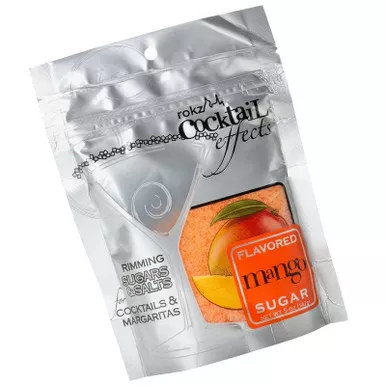 rokz-mango-cocktail-rimming-sugar-5-oz-bag-gourmet-sugars-with-citrus-mango-flav Rokz Mango Cocktail Rimming Sugar - 5 oz. Bag, Gourmet Sugars with Citrus Mango Flavor