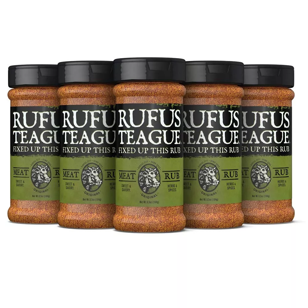 rufus-teague-meat-rub-premium-bbq-rub-6-5oz-bottles-6-pack Rufus Teague - Meat Rub - Premium Bbq Rub - 6.5Oz Bottles - 6 Pack