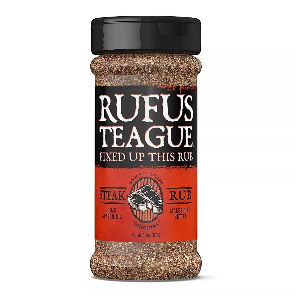 rufus-teague-steak-rub-premium-bbq-rub-6-2oz-bottle Rufus Teague - Steak Rub - Premium Bbq Rub - 6.2Oz Bottle