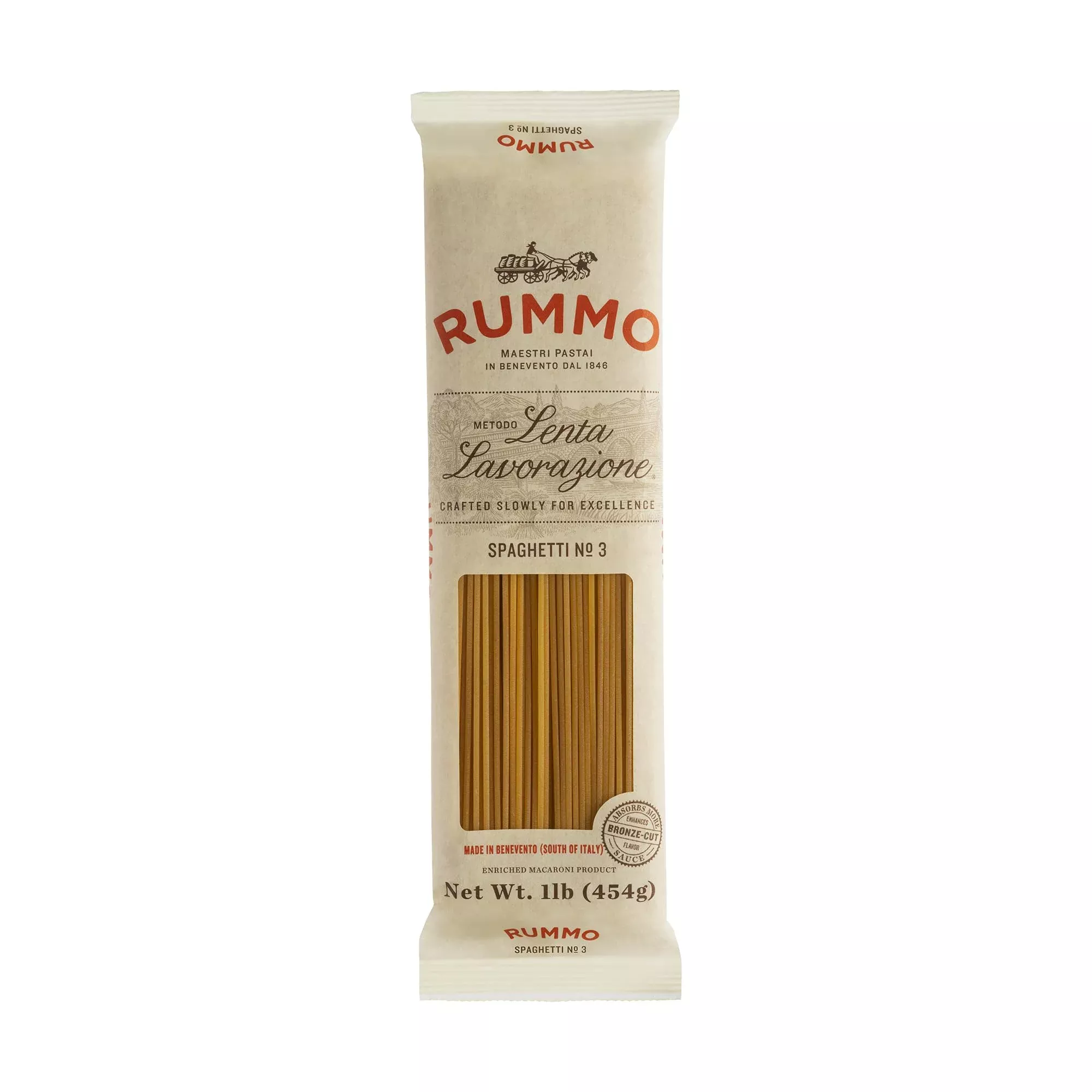 rummo-spaghetti-pasta-n-3-spaghetti-pasta-noodles-durum-wheat-pasta-thin-spaghet Rummo Spaghetti Pasta N.3 - Spaghetti Pasta Noodles, Durum Wheat Pasta, Thin Spaghetti Noodles, Italian Pasta, Dry Pasta - 16 Ounce (Pack Of 5)