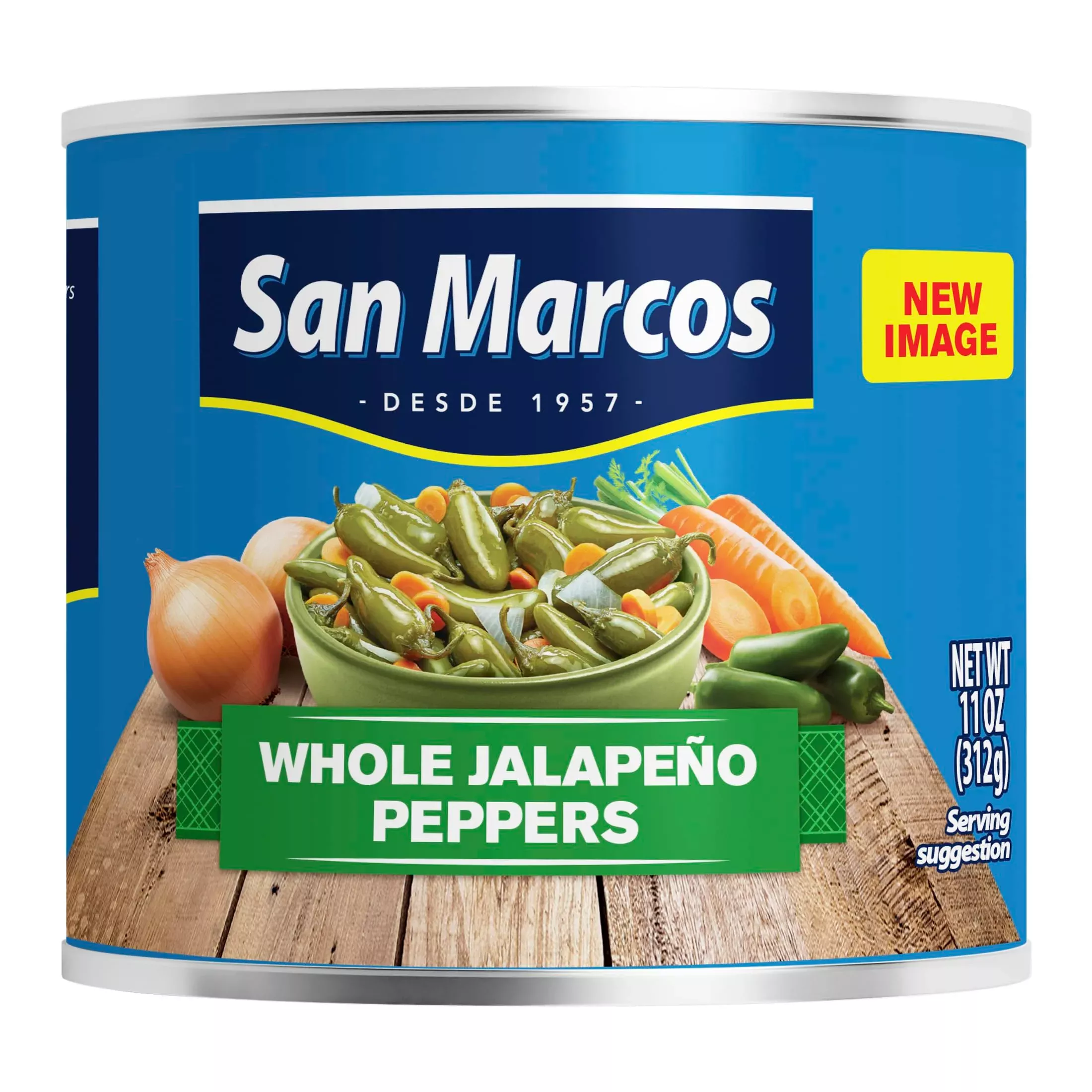 san-marcos-whole-jalapeno-peppers-26-ounce San Marcos Whole Jalapeno Peppers, 26 Ounce