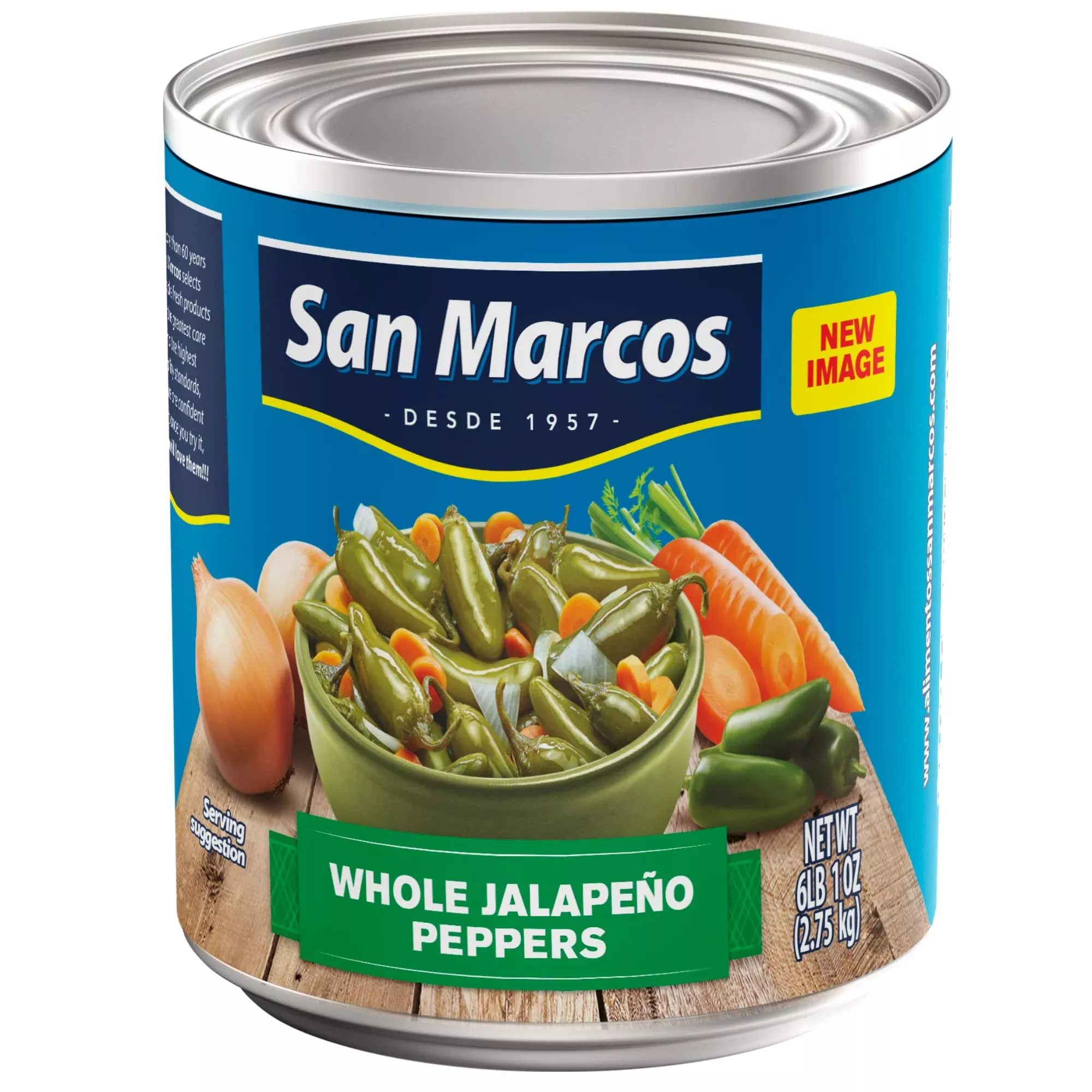 san-marcos-whole-jalapenos-6-lb-97-oz-carefully-handpicked-whole-jalape-os-peppe San Marcos Whole Jalapenos, 6 Lb, 97 Oz, Carefully Handpicked Whole Jalapeños Peppers