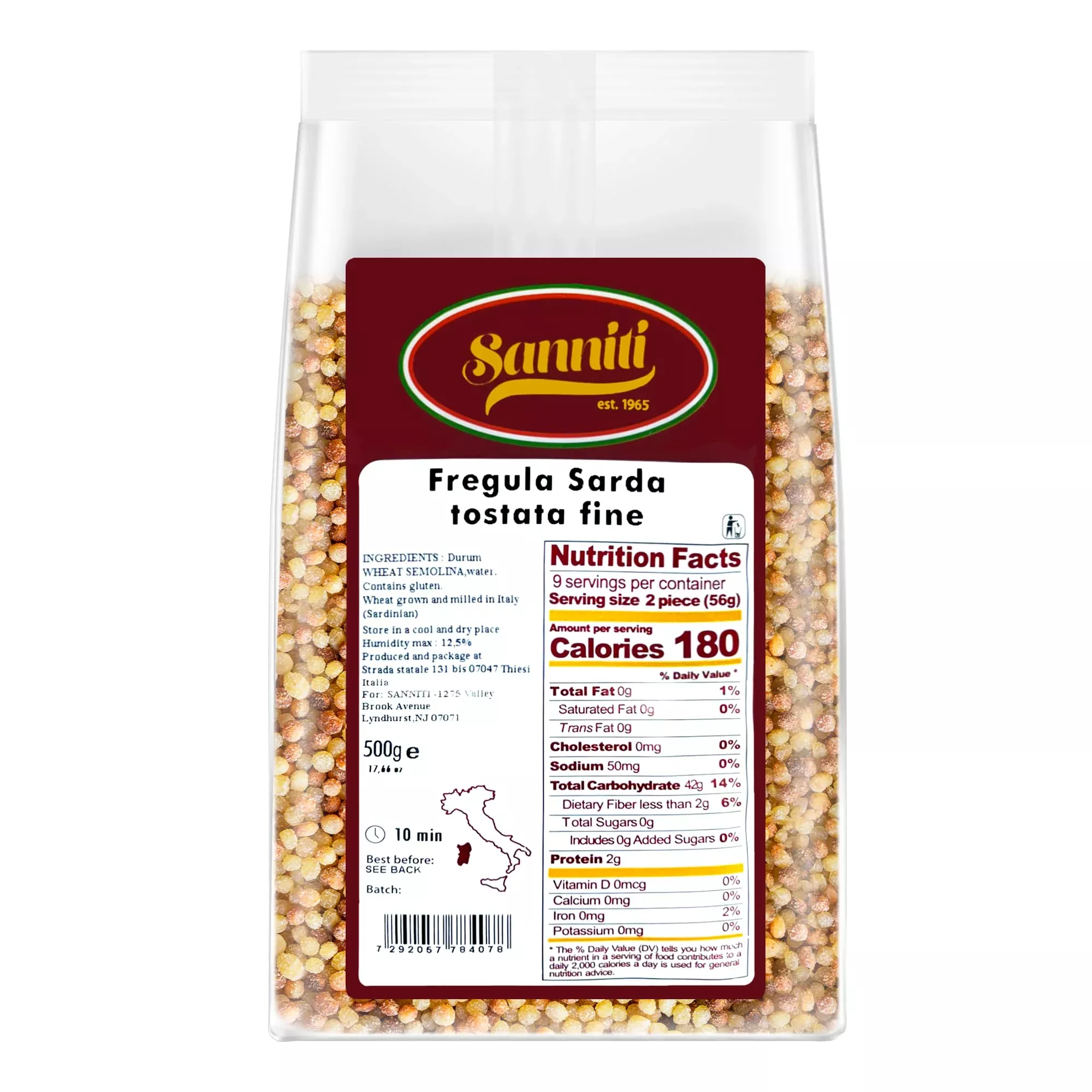 sanniti-toasted-fregola-sarda-fine-semolina-pasta-fregula-tostata-fina-17-6-oz Sanniti Toasted Fregola Sarda Fine Semolina Pasta Fregula Tostata Fina, 17.6 Oz