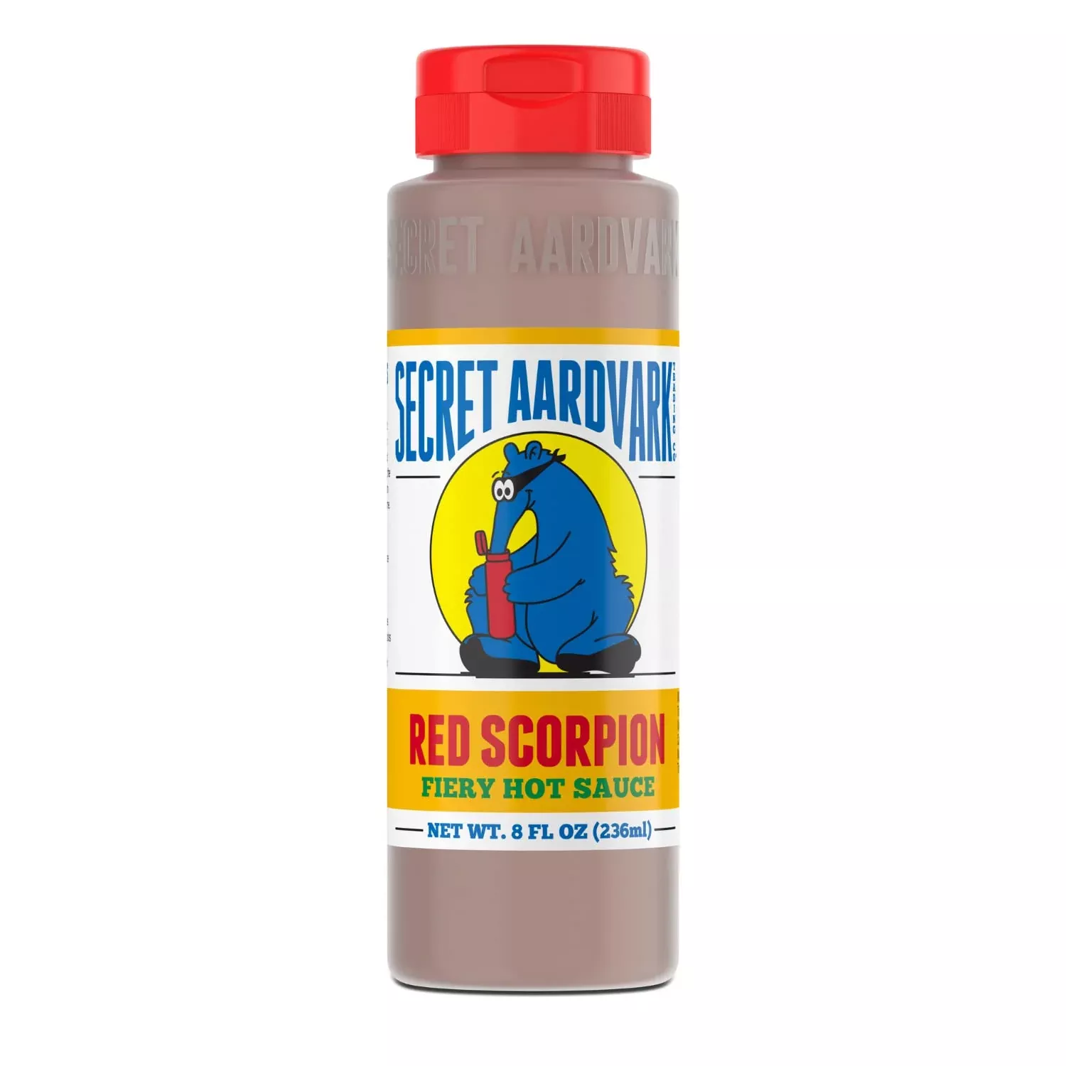 secret-aardvark-hot-sauce-scorpion-pepper-hot-sauce-with-roasted-tomatoes-scorpi Secret Aardvark Hot Sauce - Scorpion Pepper Hot Sauce With Roasted Tomatoes & Scorpion Peppers, Non-Gmo, Gluten-Free, Hot Sauce & Marinade - Red Scorpion , 8 Oz (Pack Of 1)