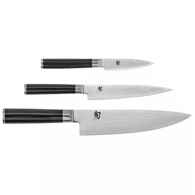 shun-classics-3-piece-starter-set-chef-s-utility-paring-knives Shun Classics 3 Piece Starter Set - Chef's, Utility, & Paring Knives