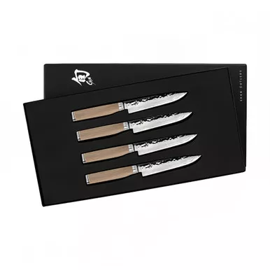 shun-exquisite-craftsmanship-premier-blonde-4-piece-steak-knife-set Shun Exquisite Craftsmanship Premier Blonde 4 Piece Steak Knife Set